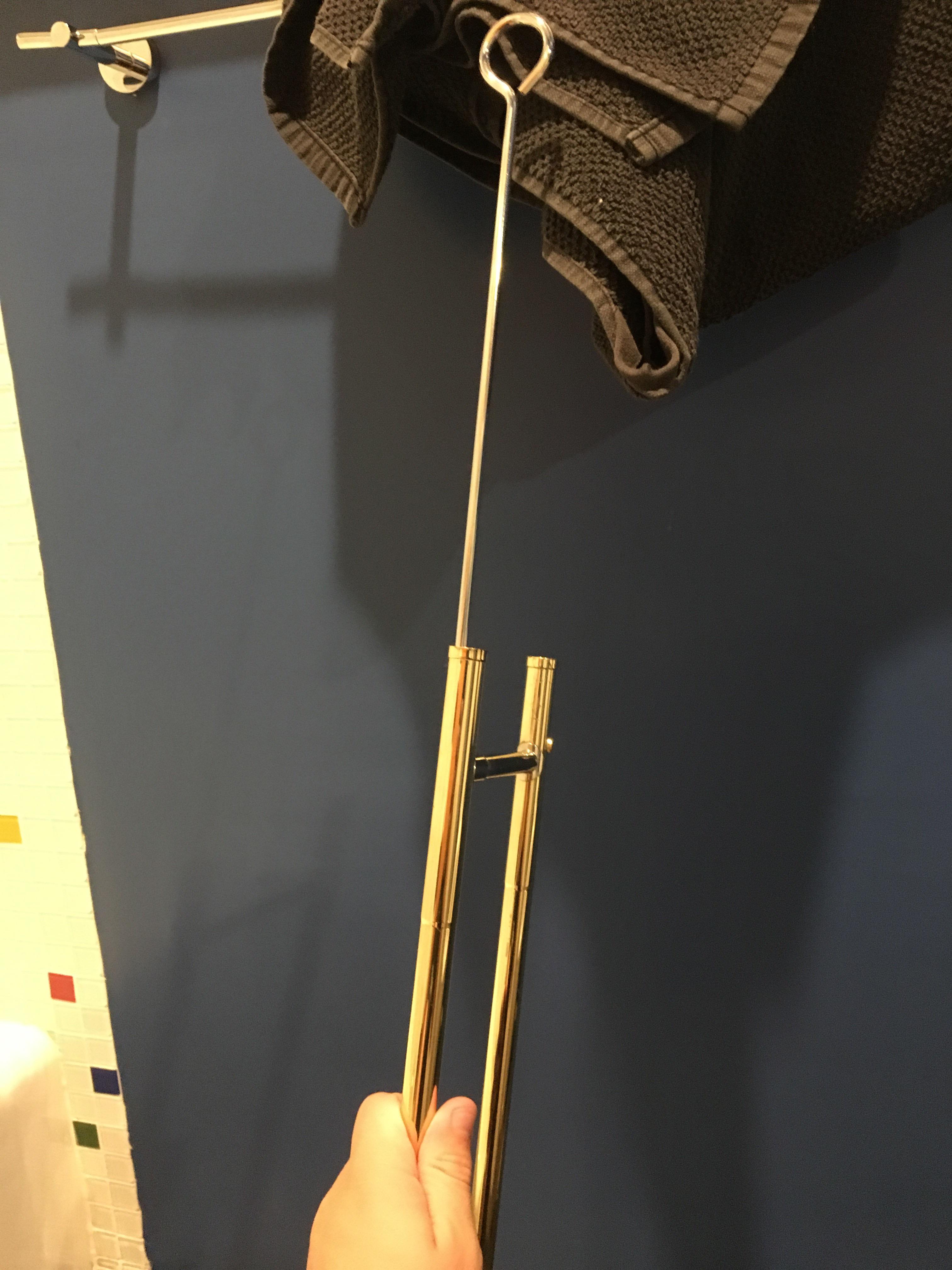 I didn’t pay attention and shoved a cleaning rod and microfiber cloth