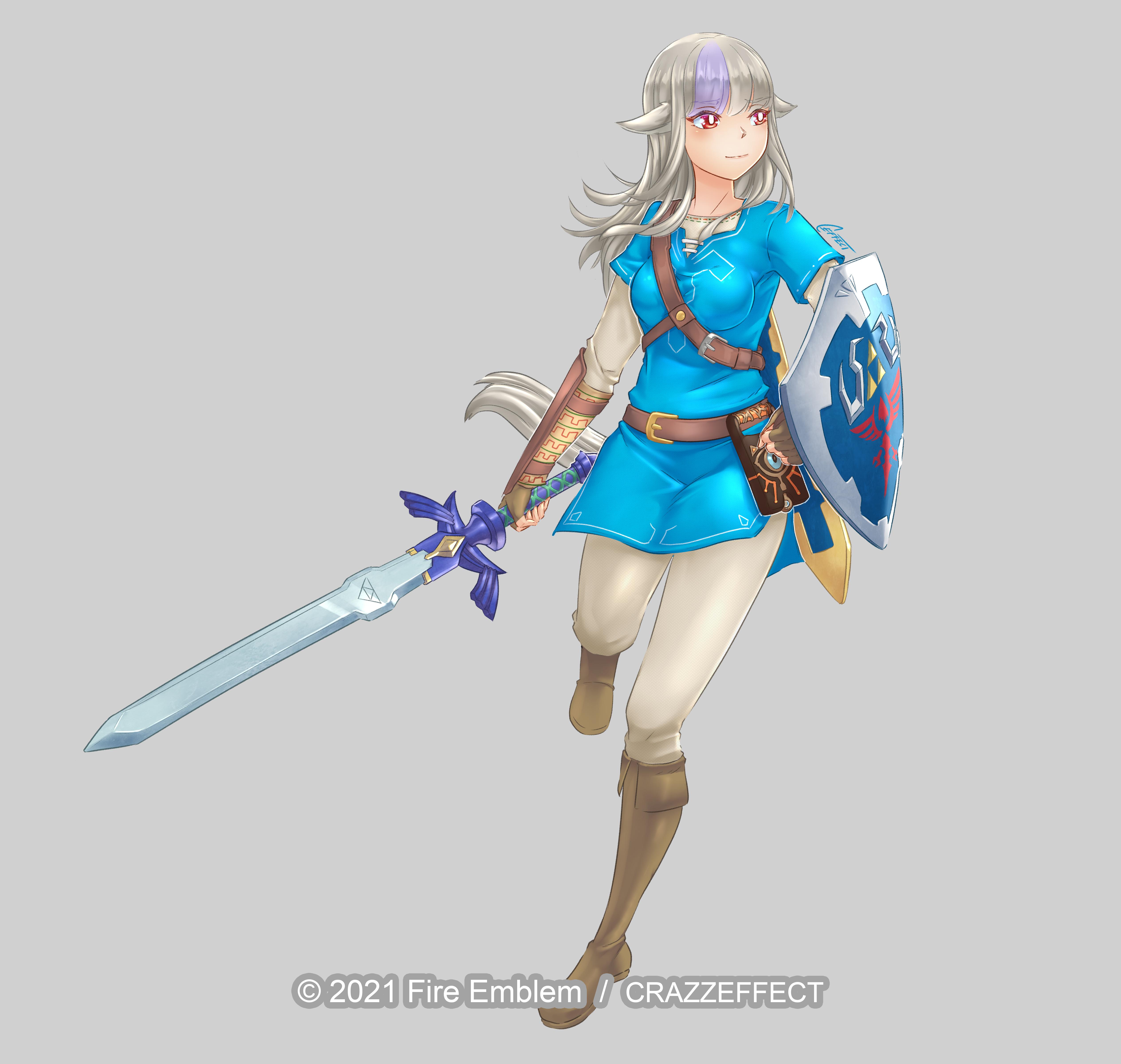 Velouria in Champion's Clothes from The Legend of Zelda BOTW