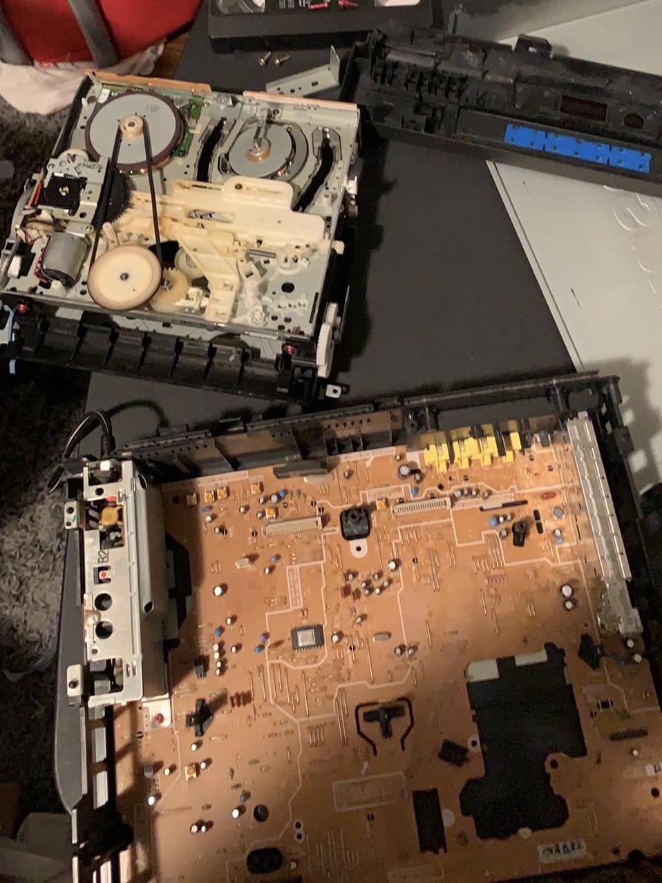 1993 Panasonic VCR Repair : r/VHS
