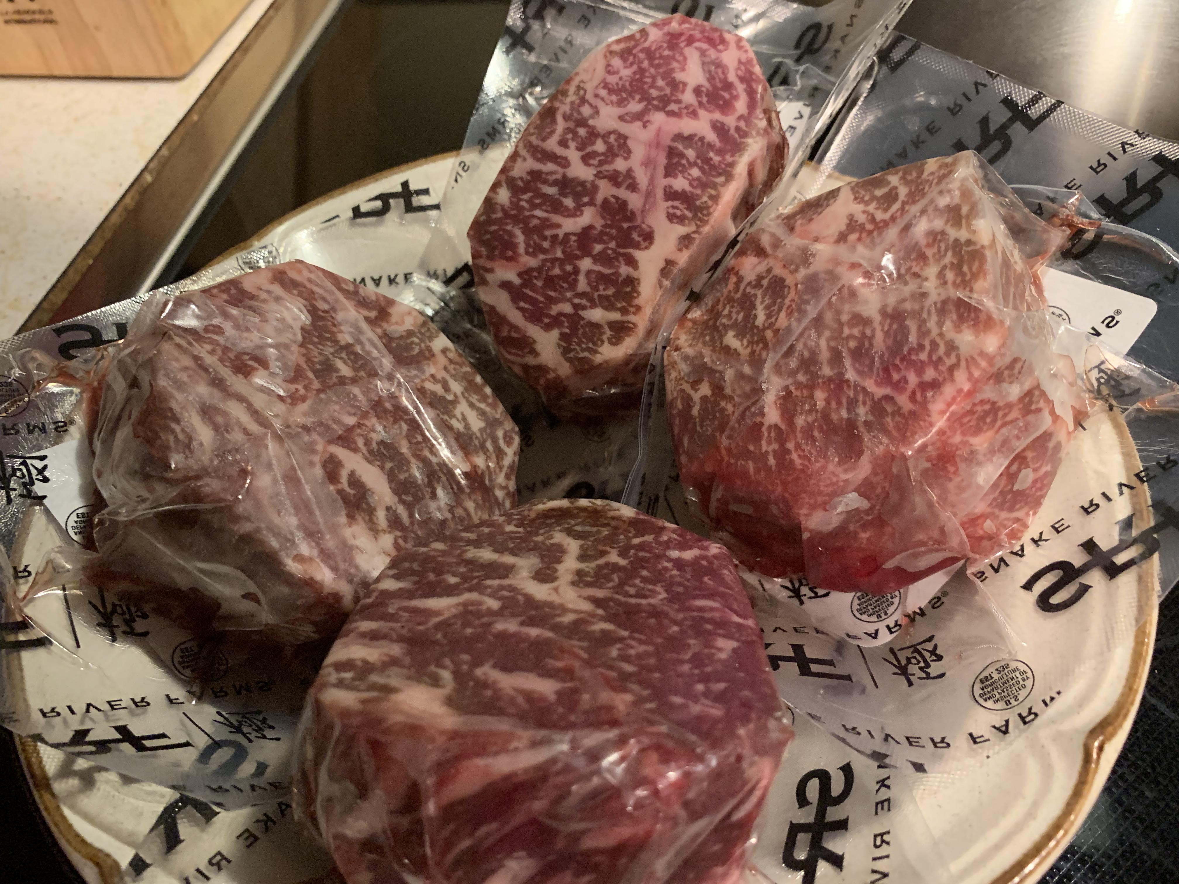 Is this normal? After being sent frozen, two of our steaks have open cryoseals while thawing