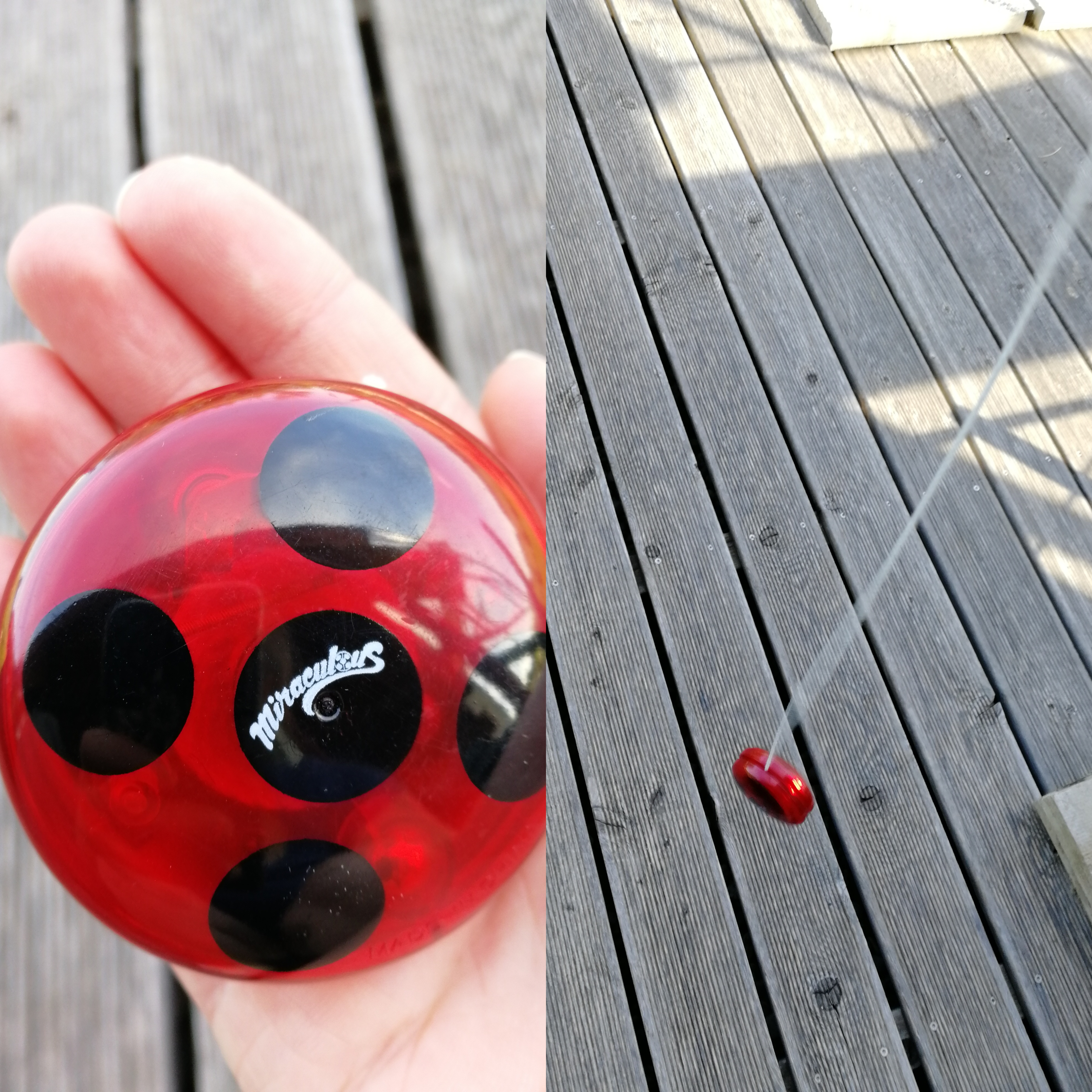 Ladybug LightUp Yoyo r/miraculousladybug