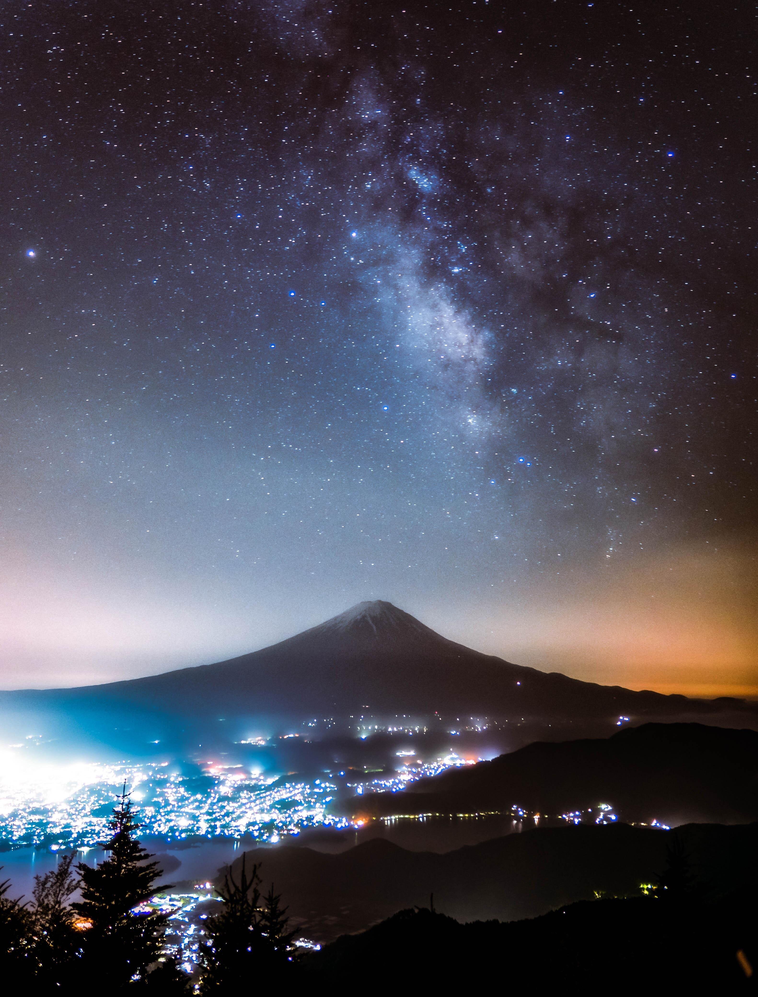 Stars above Mt.Fuji, Japan r/BeAmazed