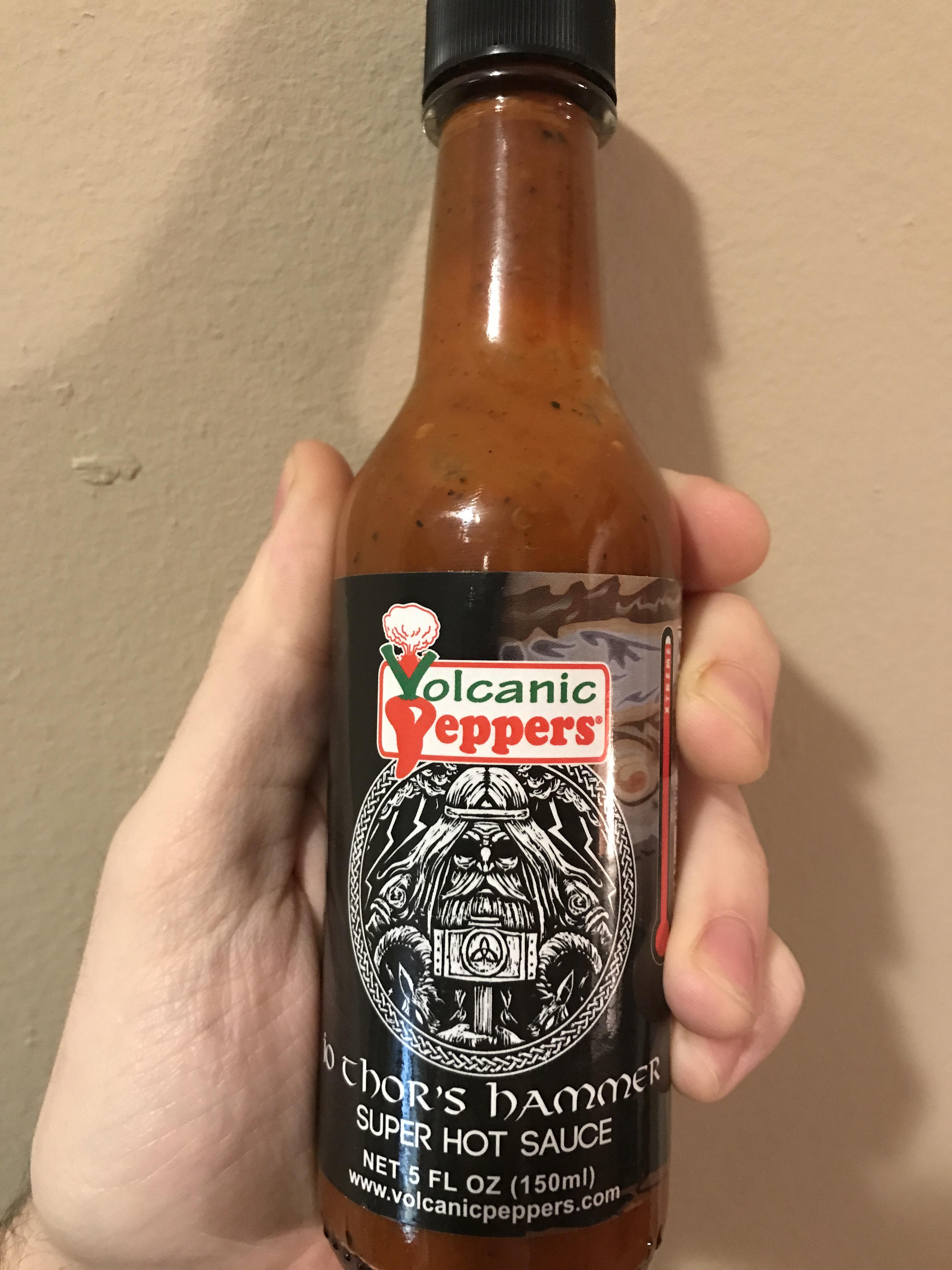 Just got this in my Hot Sauce of the Month Club box Io Thor’s Hammer