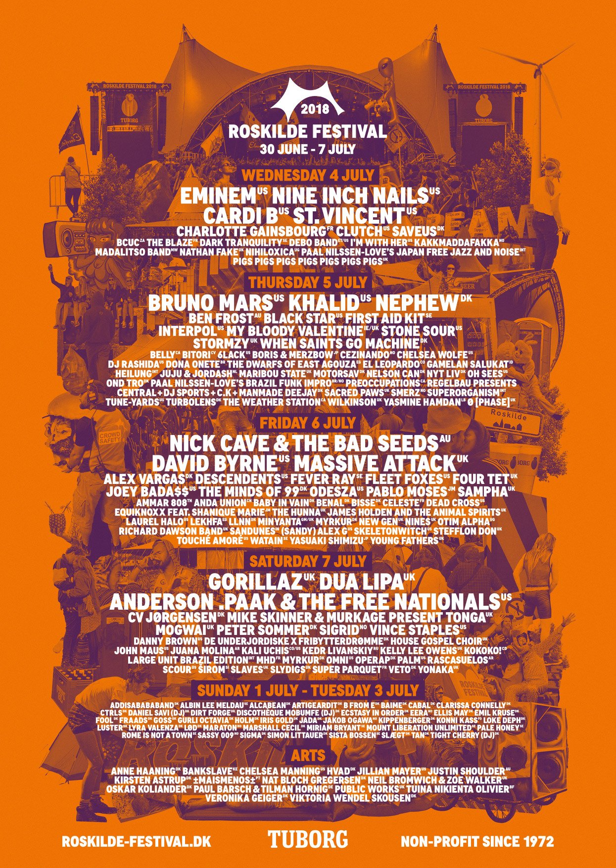 Roskilde Festival Lineup 2023 Roskilde Festival In Denmark Reveals It's Final Lineup With 72 New Acts : R/Indieheads