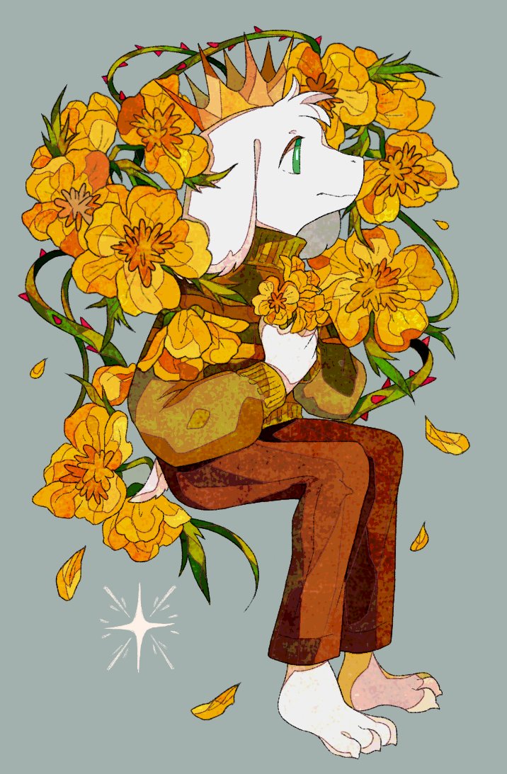 Flower Prince, by BENZA_UNDER r/Undertale