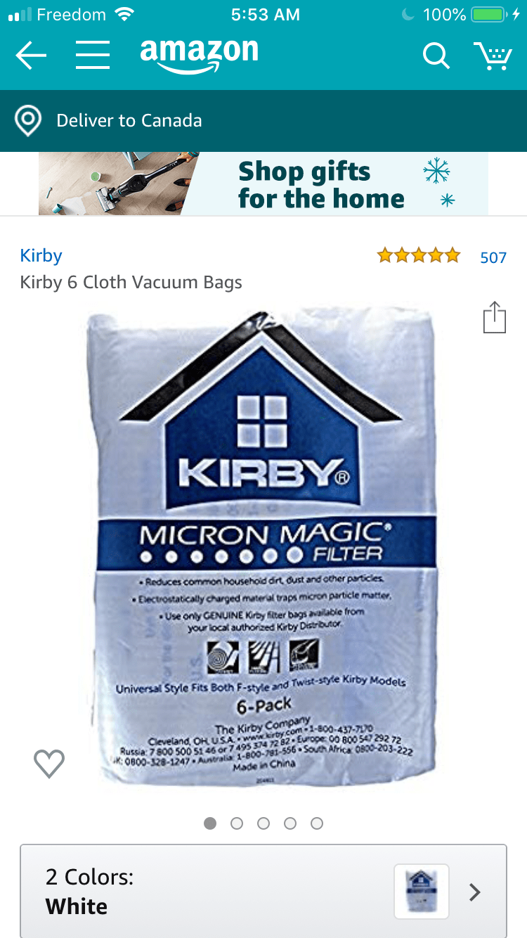 Kirby vacuum bags r/GoodDesign