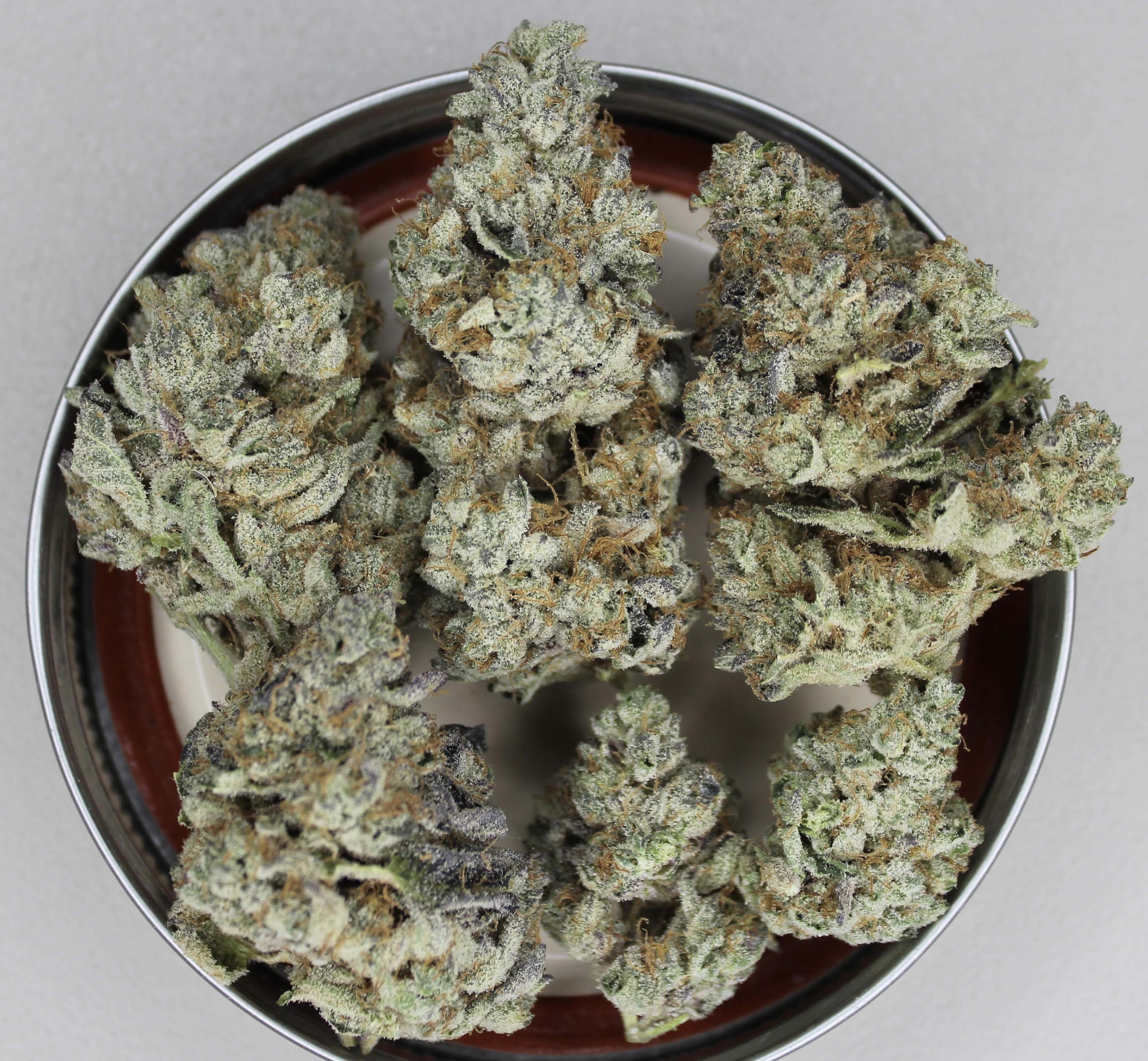 Wedding Cake grown by Green Trap Cannabis.