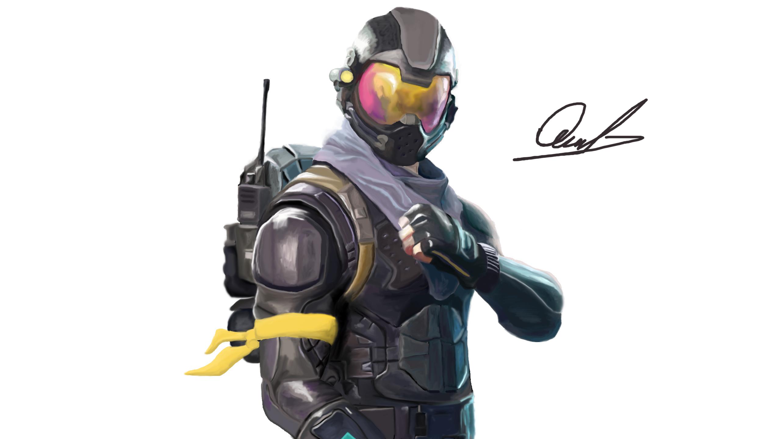 Fortnite Rogue Agent fan art (12hrs) FortNiteBR