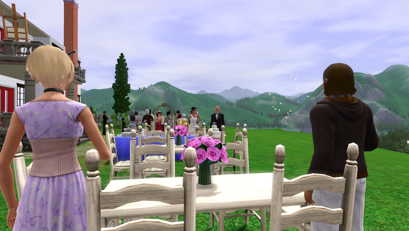 One of my Most Successful Sim Weddings Ever r/Sims3