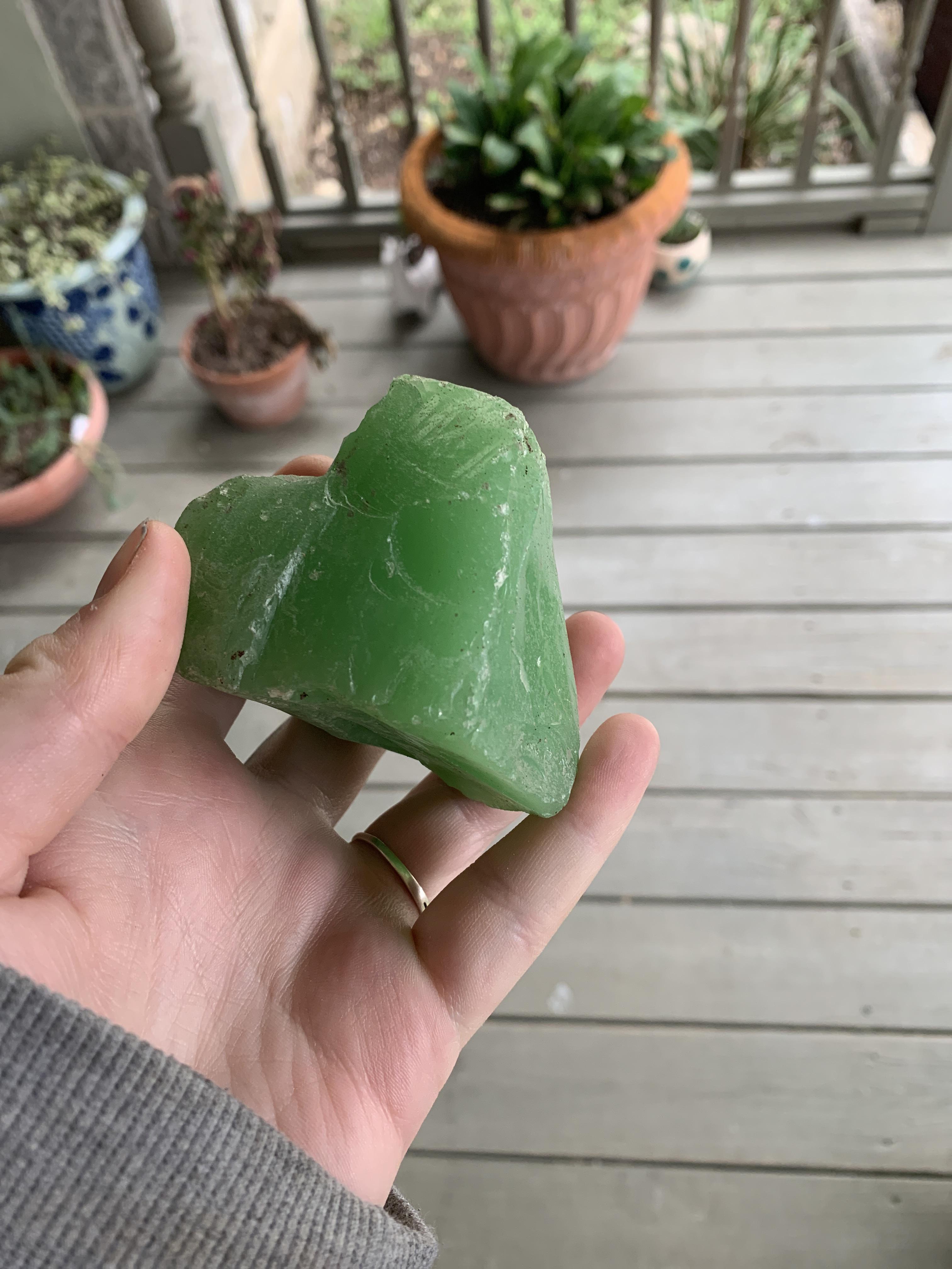 Does anybody know what type of crystal this is? Aventurine maybe