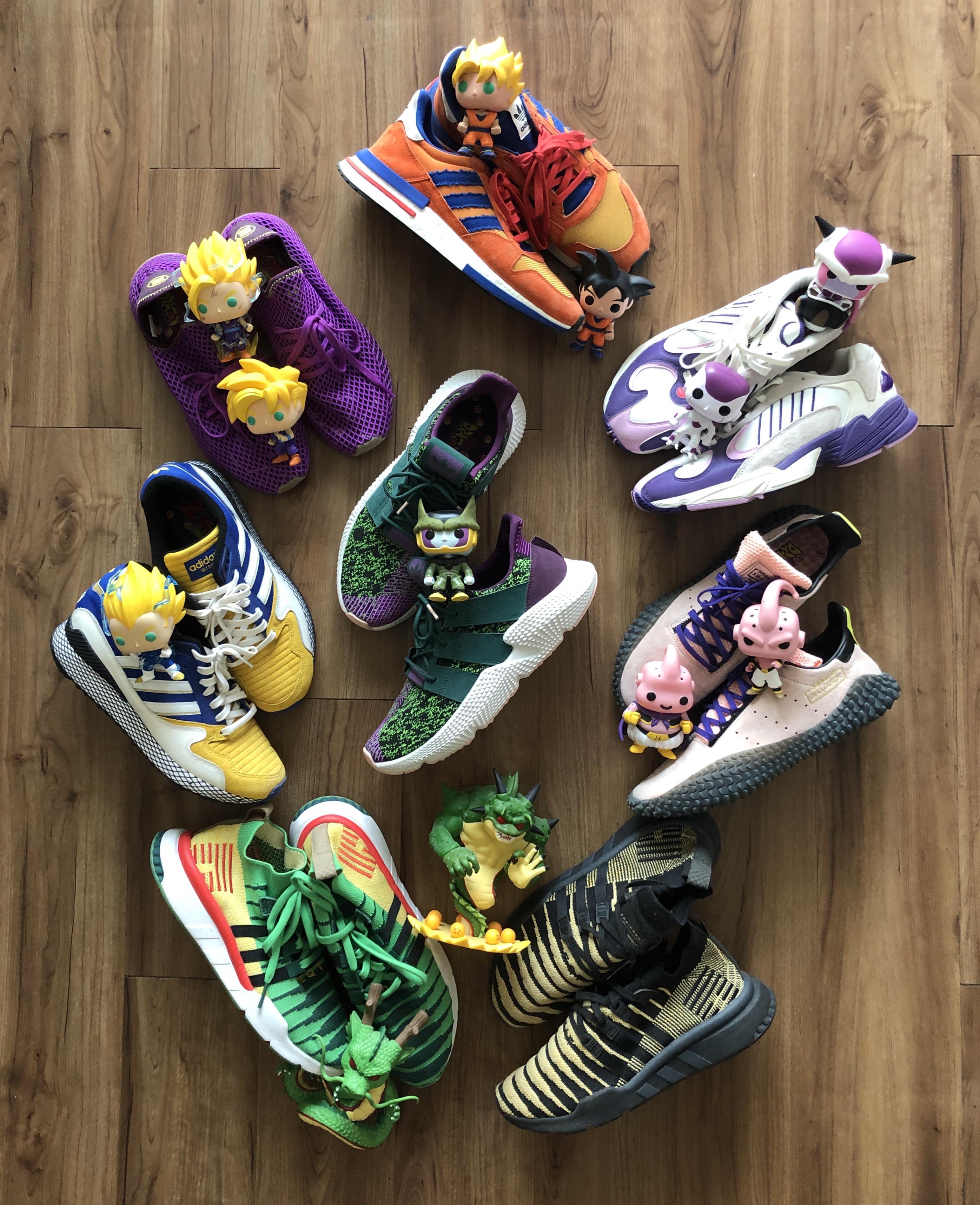 Dragon Ball Z x adidas full collection r/Sneakers