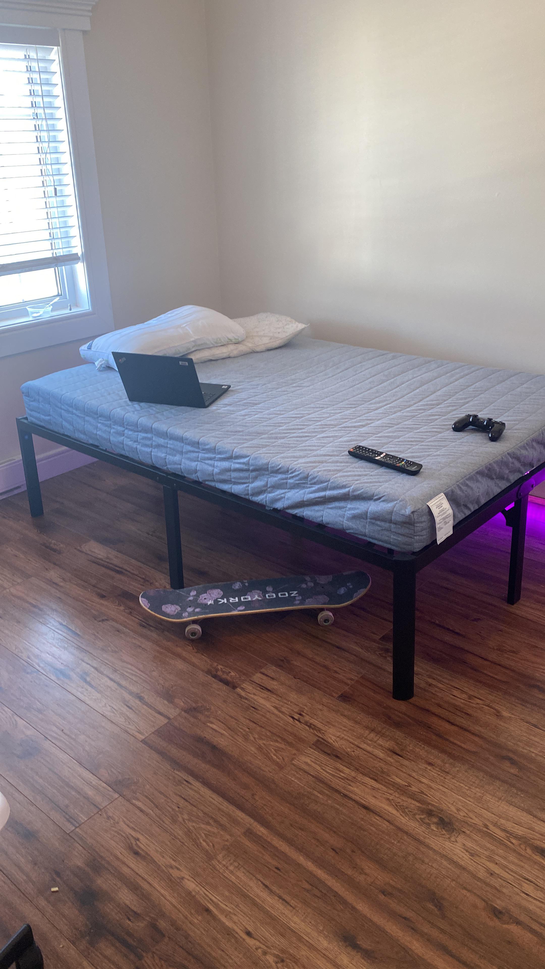 how do i make this bed look nicer? its too tall and is ruining the