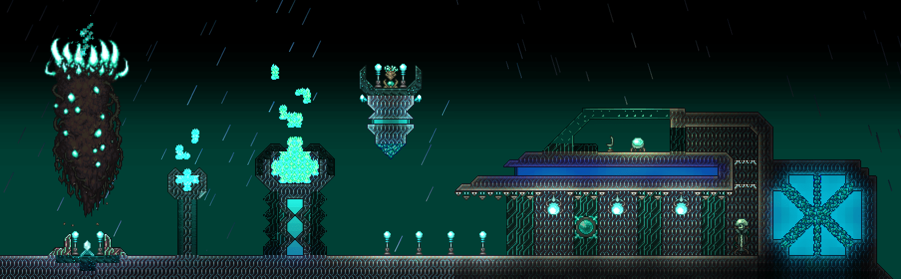 Vortex City (I plan to update it in the future.) Terraria