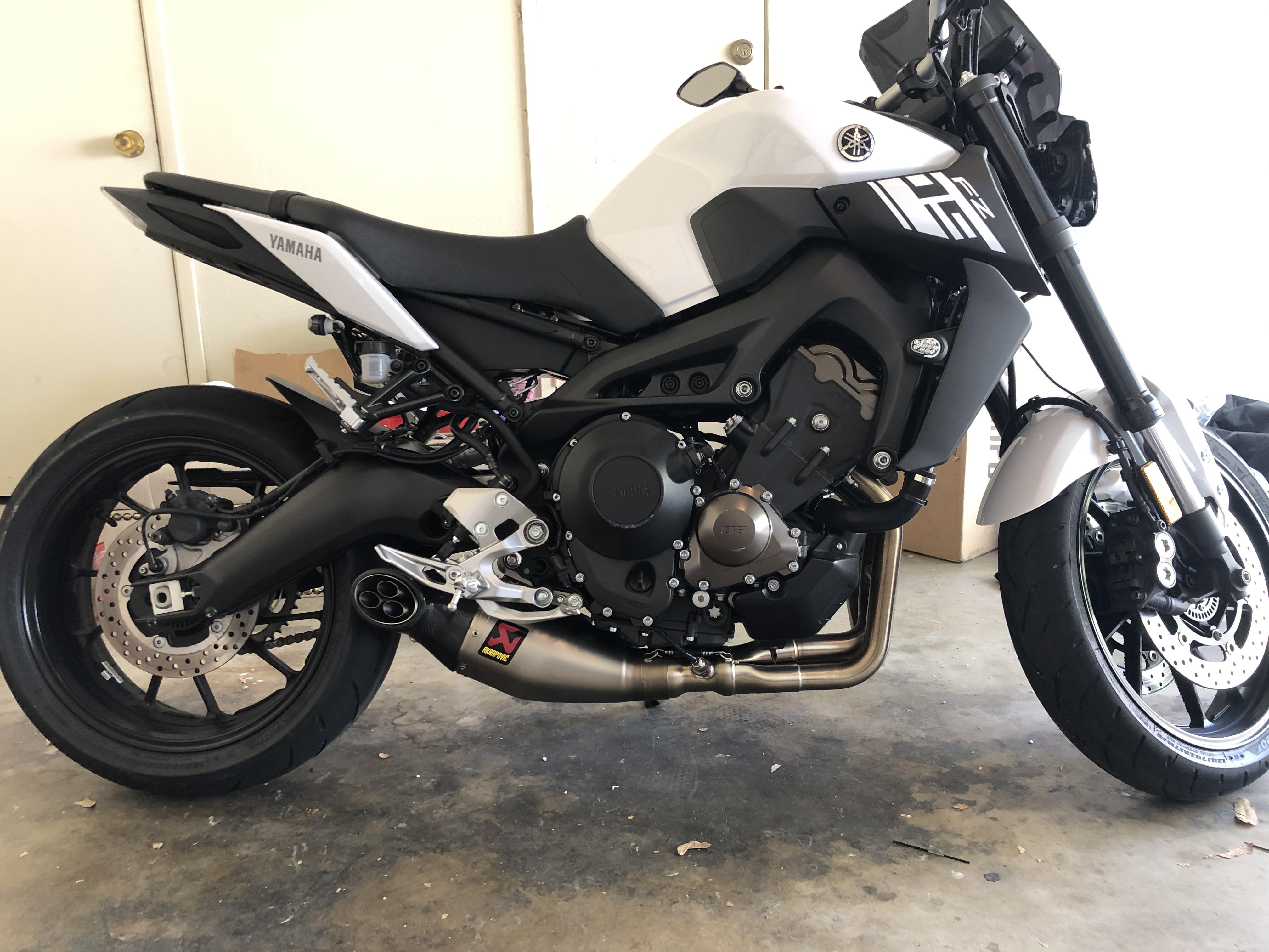 2017 fz09, Upgraded exhaust after owning the bike for a couple of