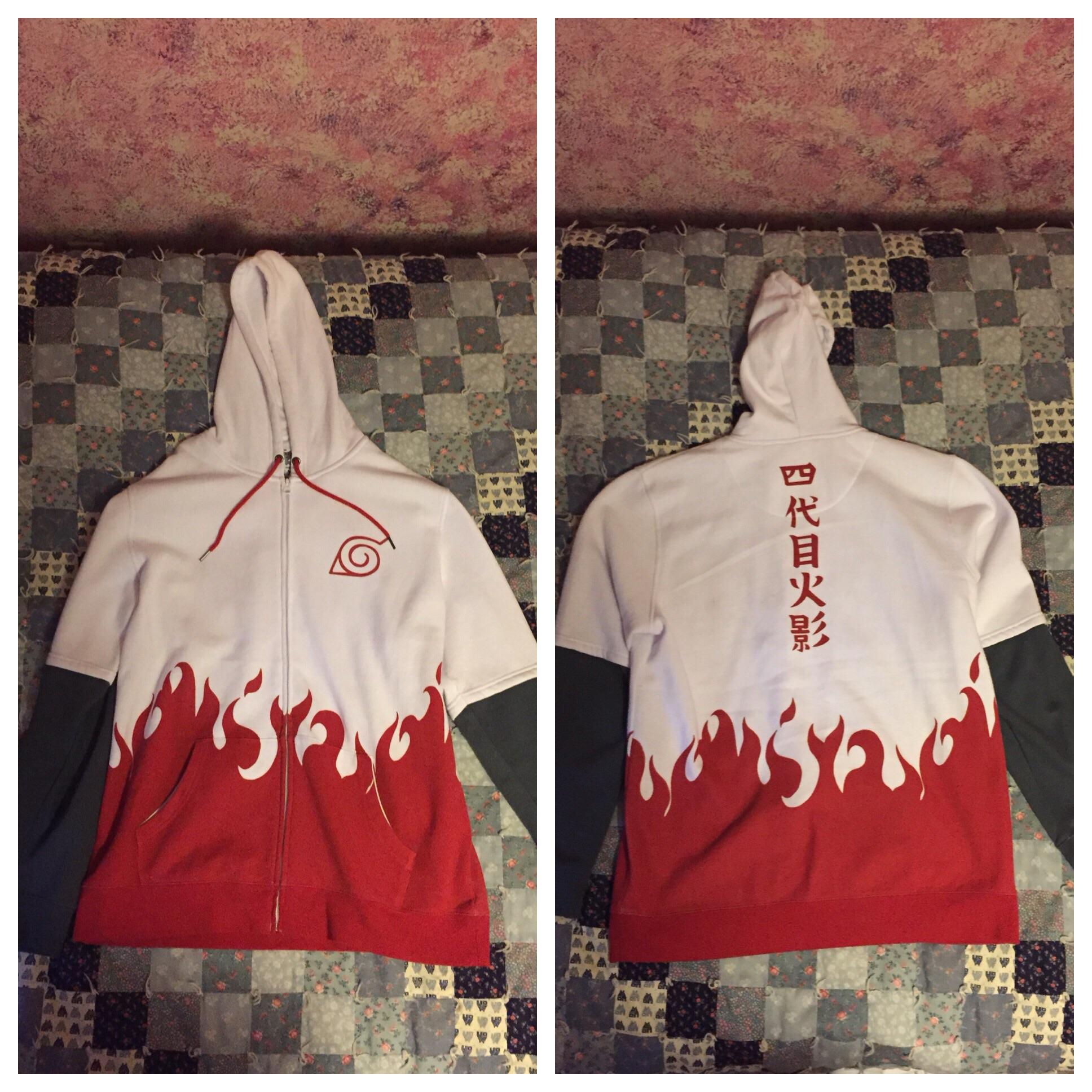 Super dope Minato hoodie that I found at a Hot Topic. Boutta be my new