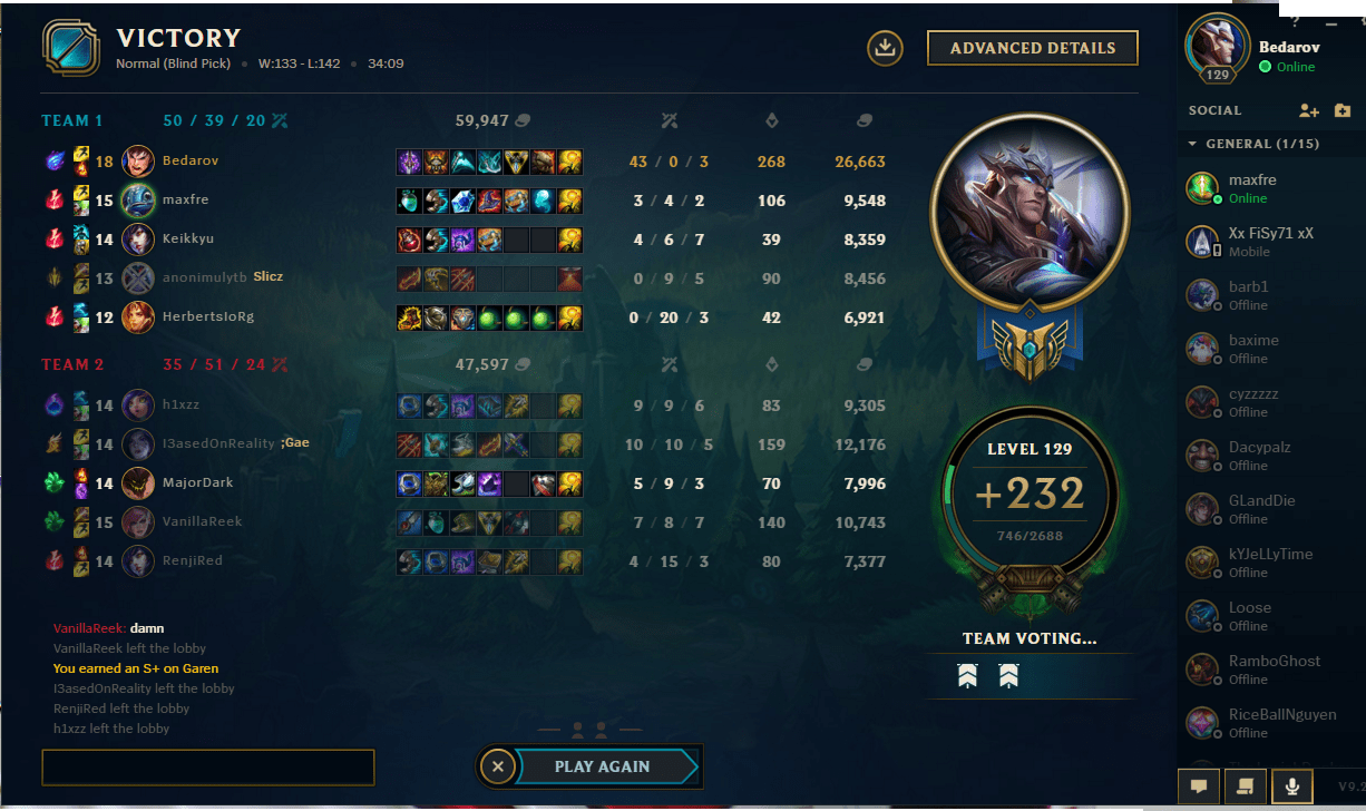 Wow, blind pick! r/GarenMains