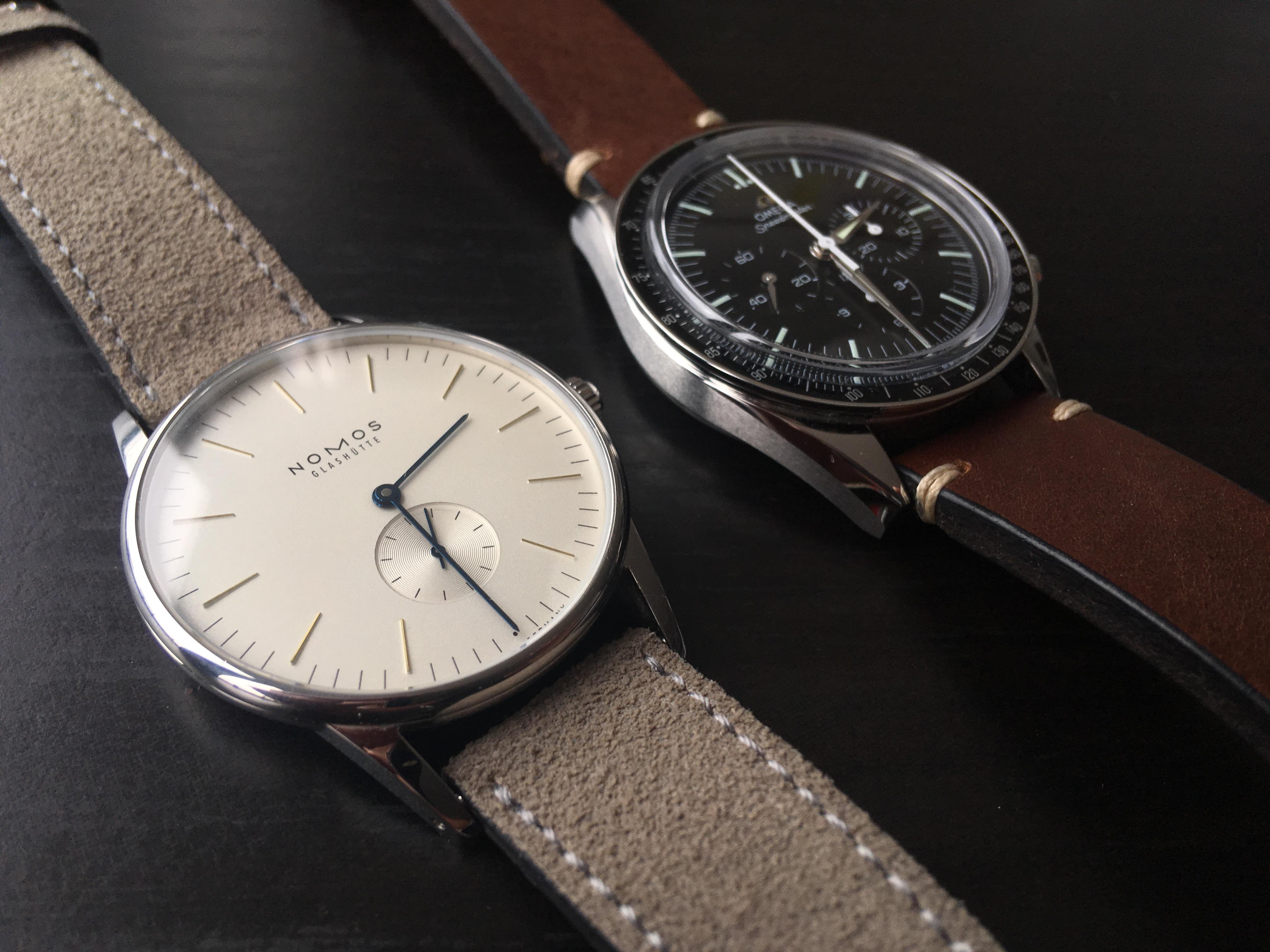 [Omega & Nomos] New strap Sunday! r/Watches
