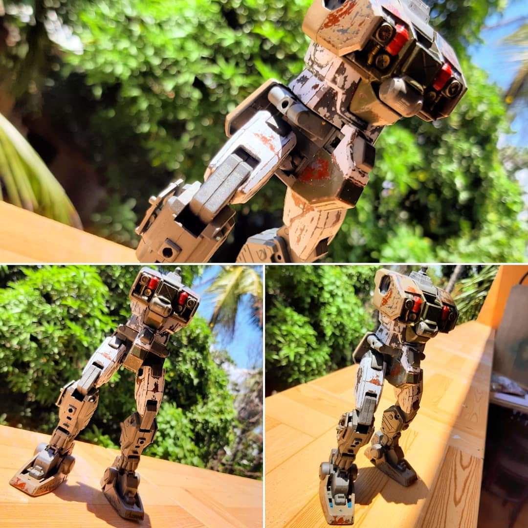 Peeling Off paints is fun. DP28 Custom (EZ08). Have fun building guys