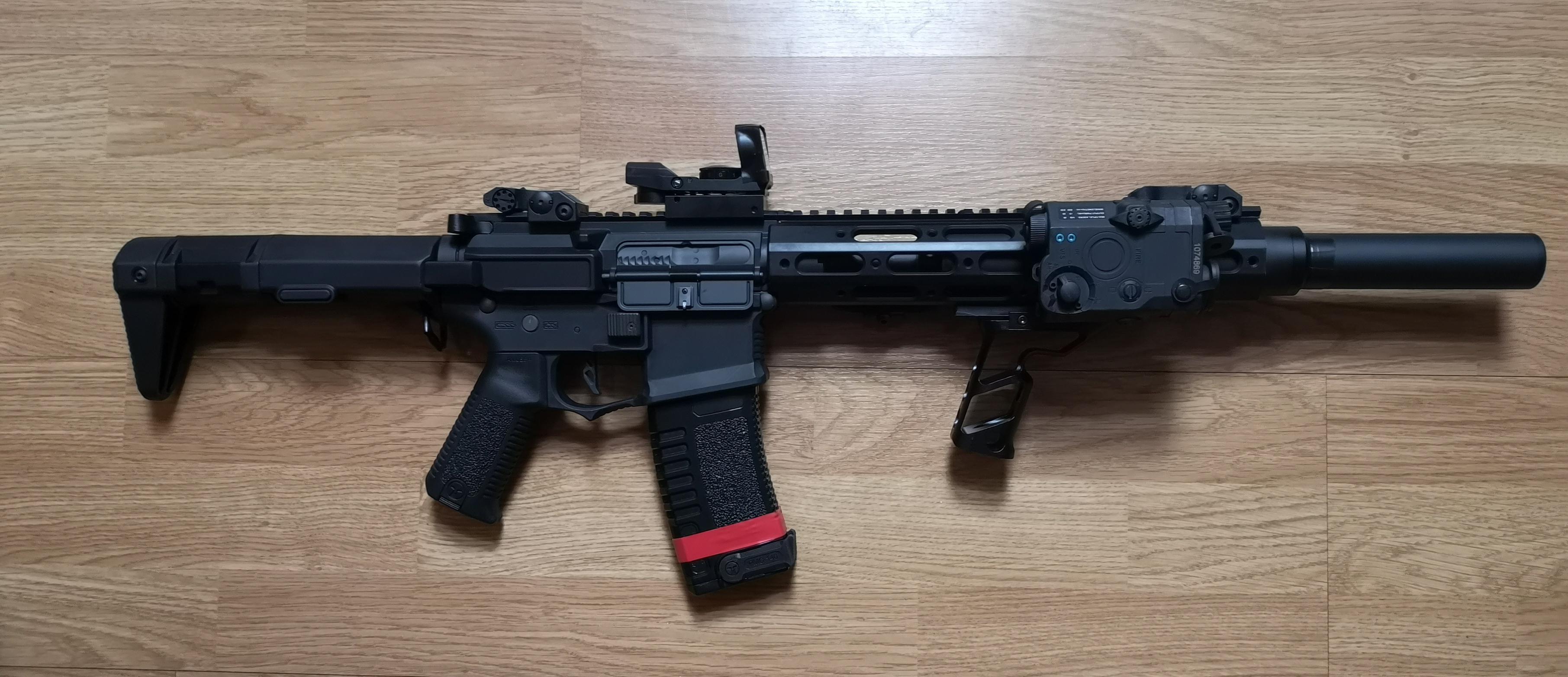 My Honey Badger r/airsoft