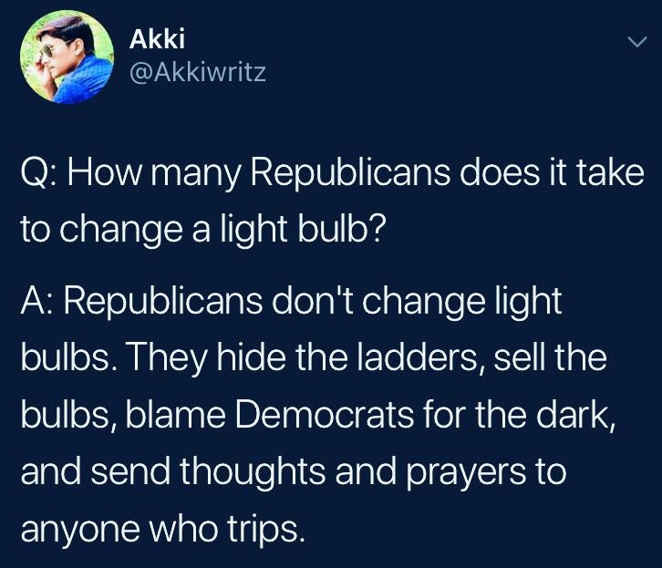 Bootstrap those bulbs PoliticalHumor