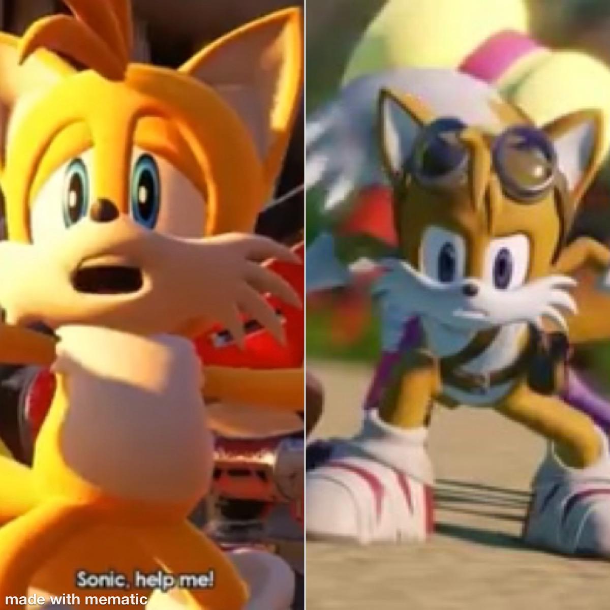 Sonic And Tails Vs Sonic The Hedgehog 2 Tails Standoff Statue By