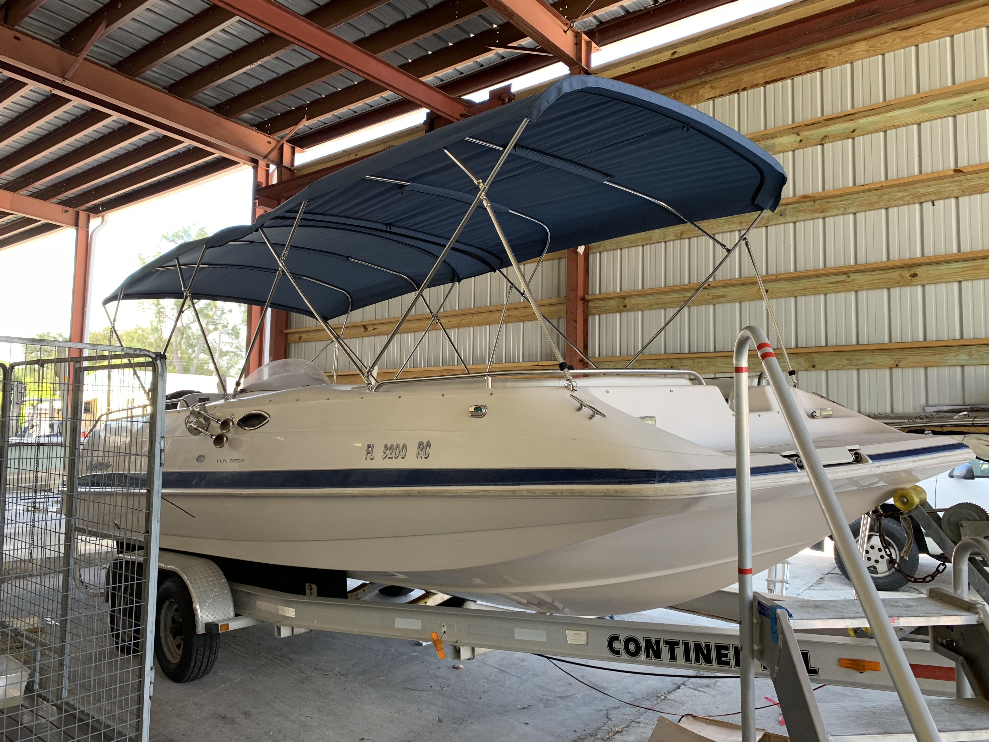 Buying my first boat from a friend. 15k for a 2003 Sundeck gs248. Dual