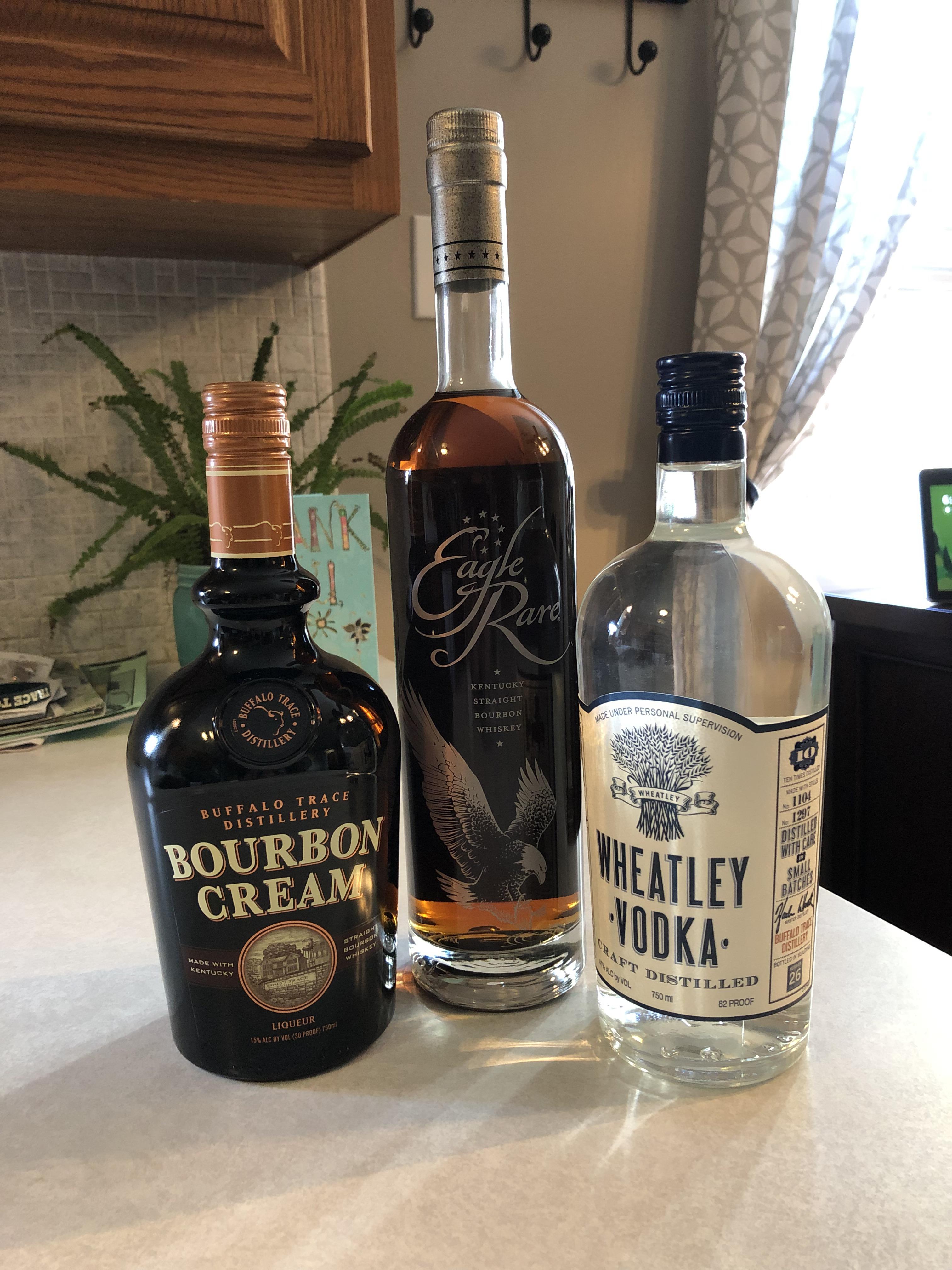 Haul from first trip to Buffalo Trace Distillery in KY whiskey