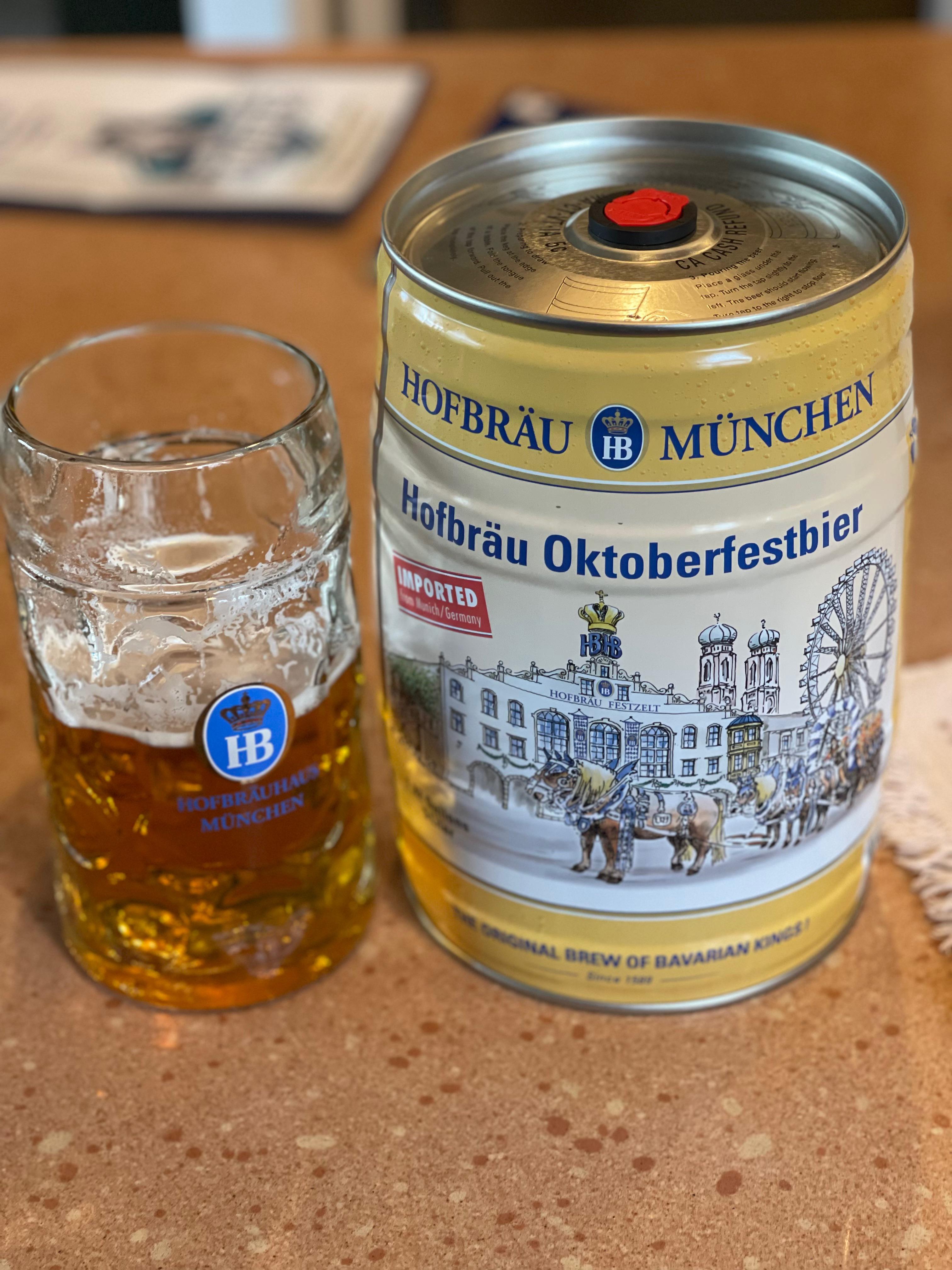 Hofbräu München mini kegs r/Costco