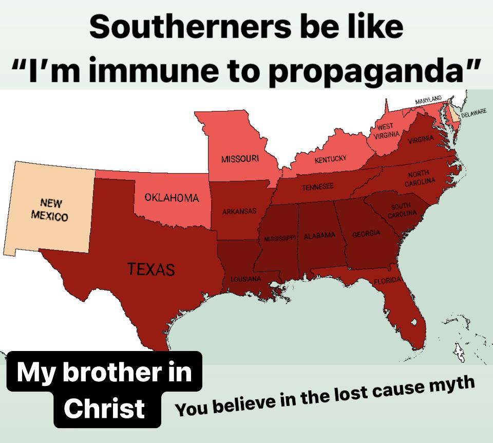 You are not immune to propaganda r/ShermanPosting