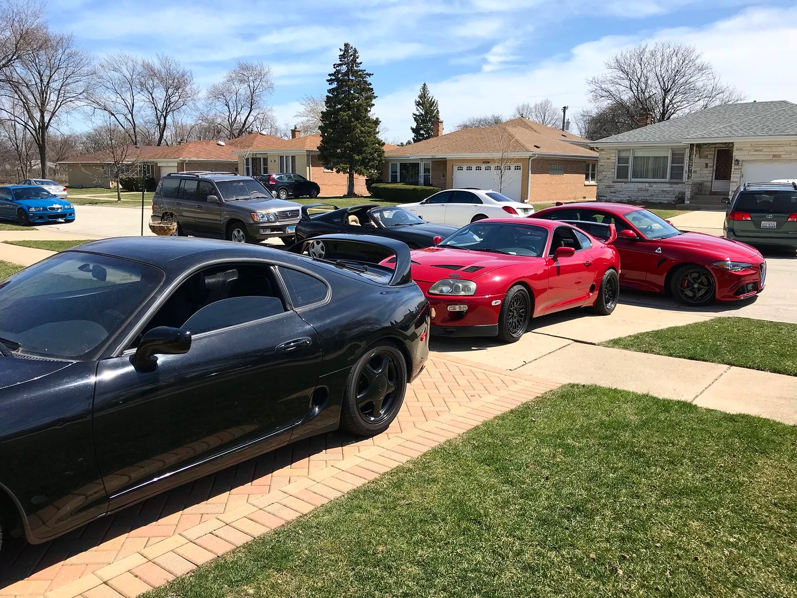 Driveway meets are the best meets. r/Autos