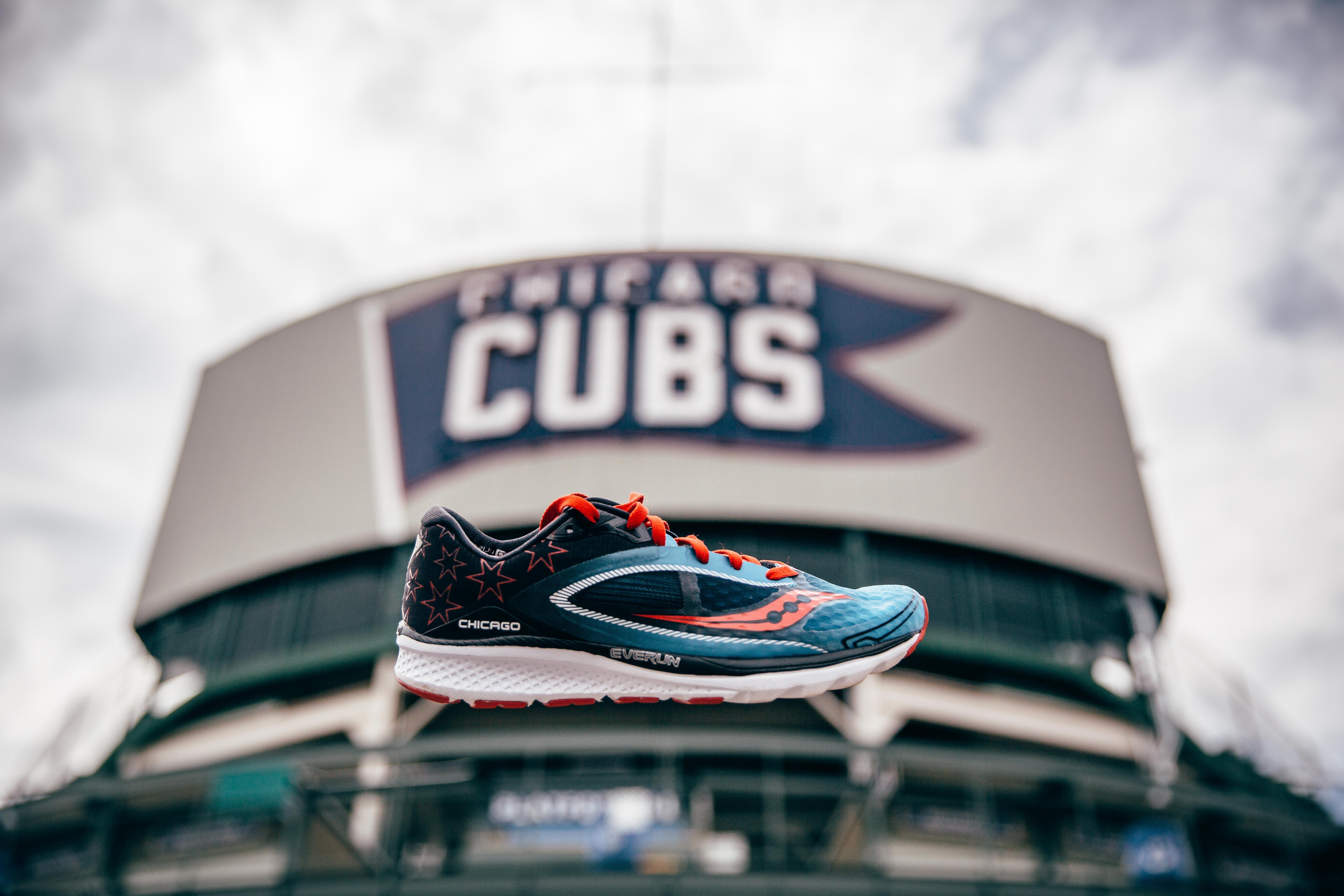 The Saucony Kinvara 7 "Chicago" Edition is at Fleet Feet Sports r