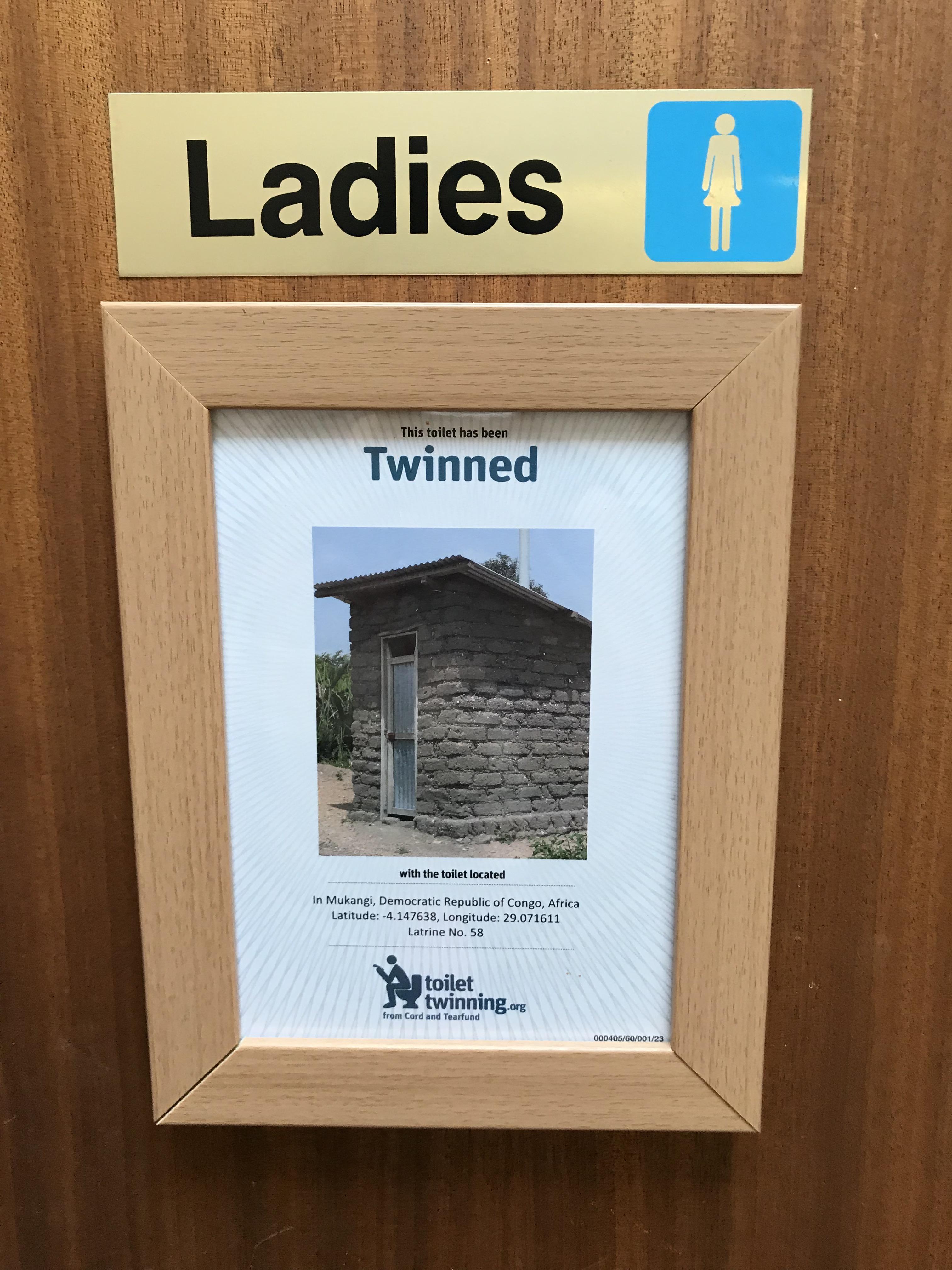 This toilet in England is twinned with one in Africa r/mildlyinteresting