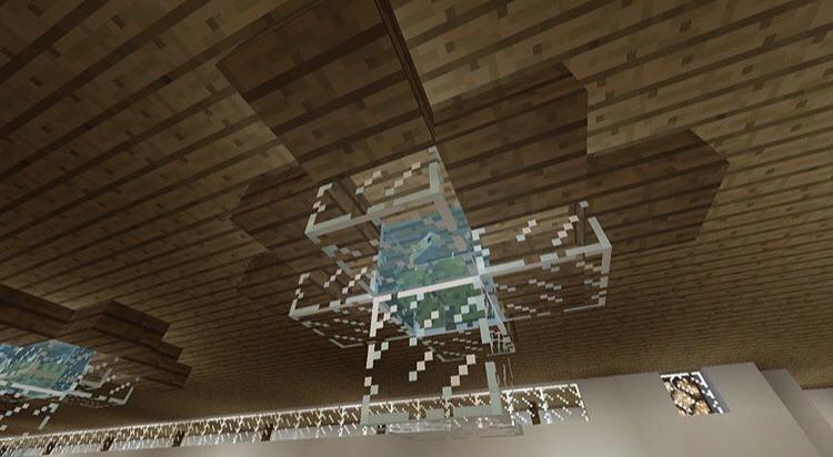 Minecraft Ceiling Light Design