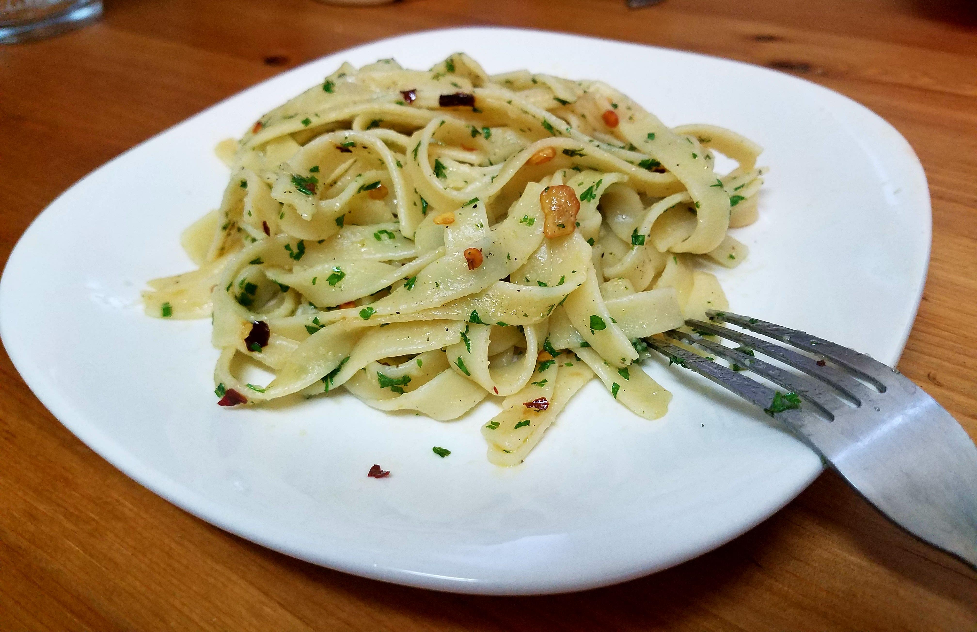 Pasta Aglio E Olio r/vegan