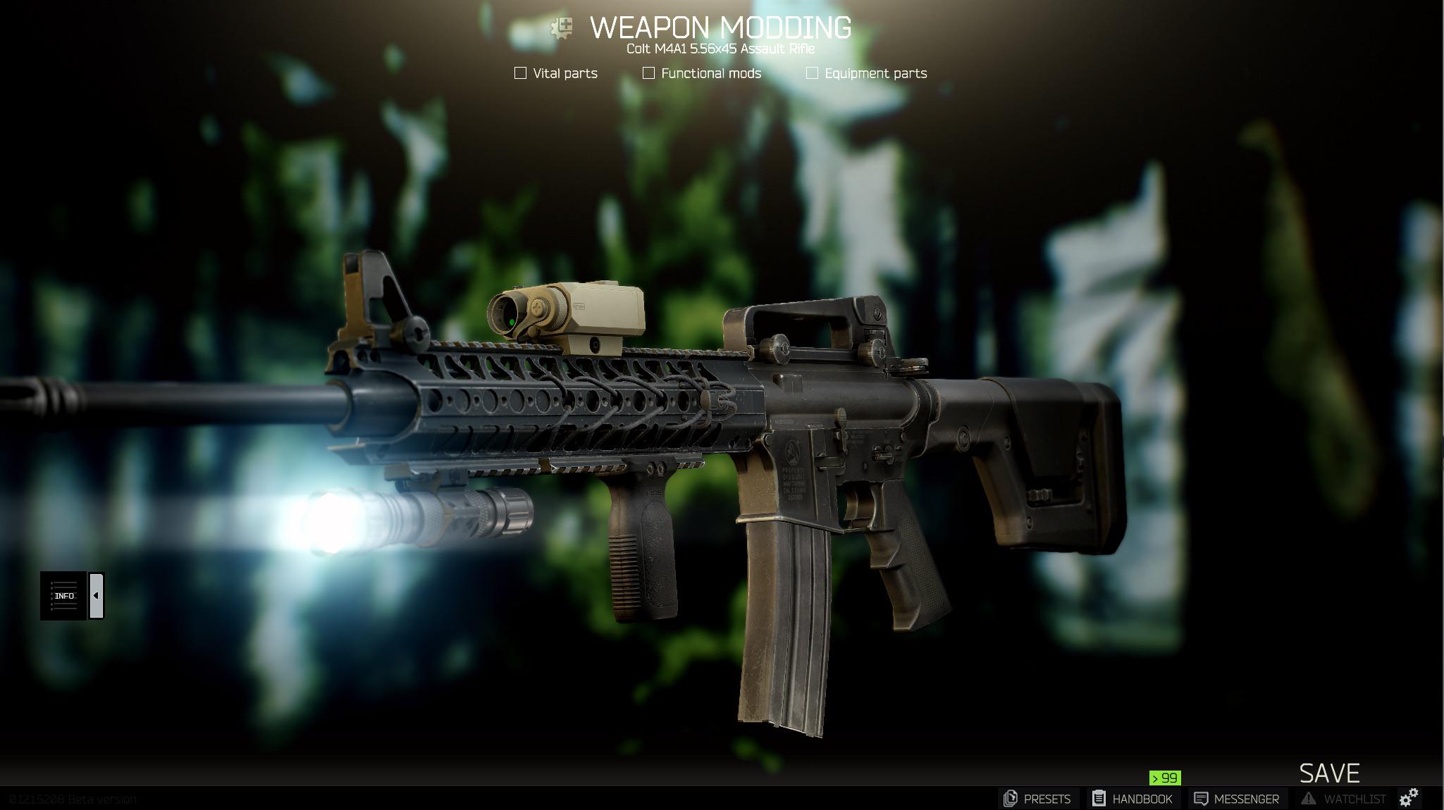 Is there any handguard that allows the M4 Front Sight post on 20” barrel for the best M16A4 look