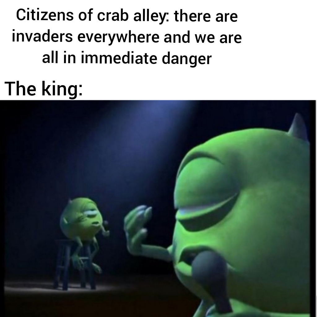 The king in crab alley be like r/Wizard101