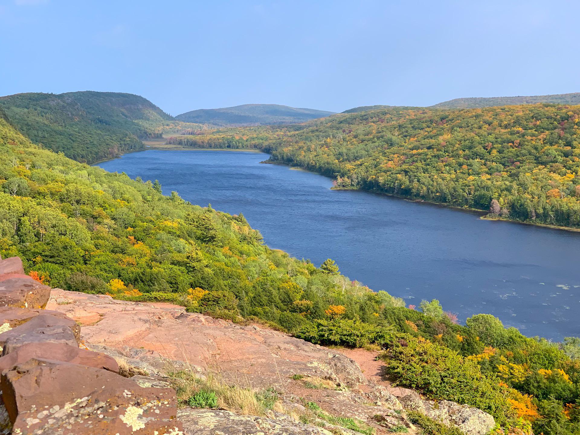 Lake of the Clouds, Porcupine Mountains, Upper Peninsula Michigan