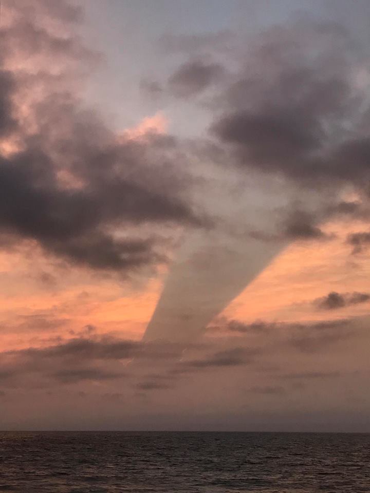 Woman takes daily sunrise photos in Lavallette, NJ captured this