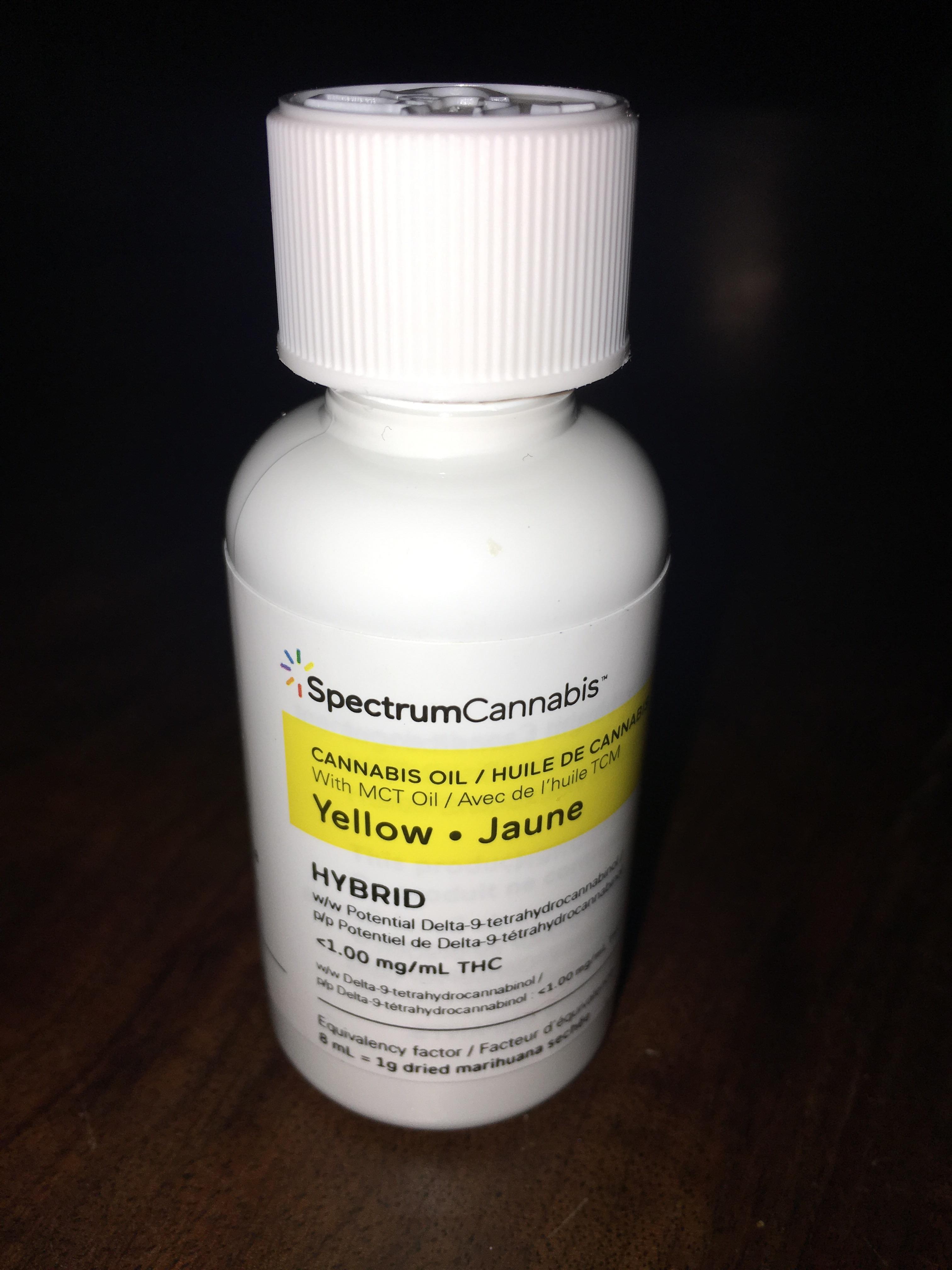 Spectrum yellow oil (CBD oil) r/RecPics