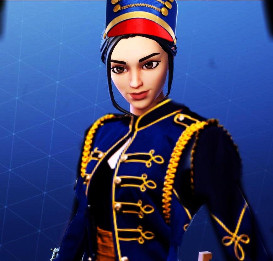 Heres an idea for a nutcracker skin but female. I was kinda inspired by