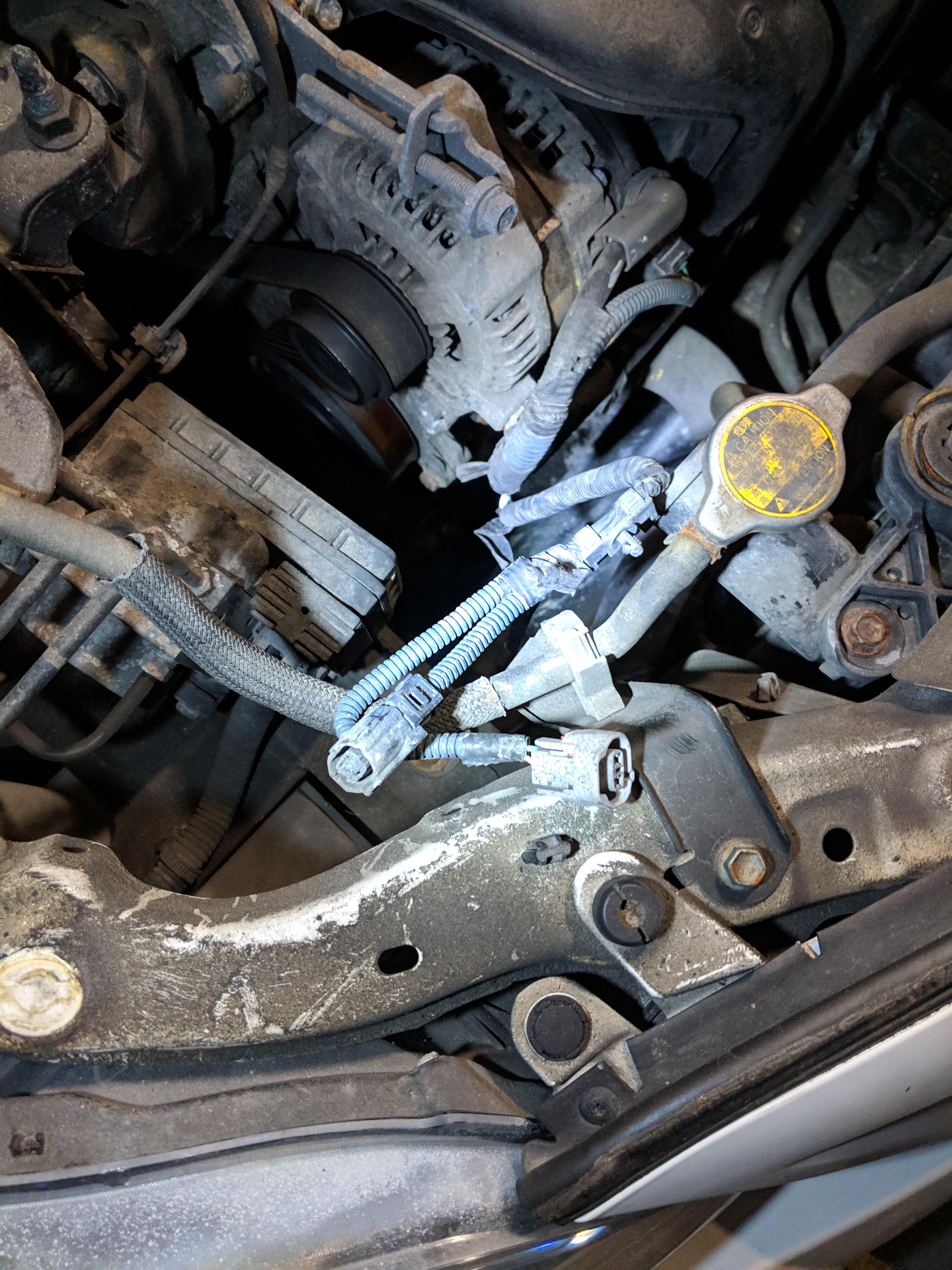 2011 Toyota Carolla alternator and power steering problem... Where do