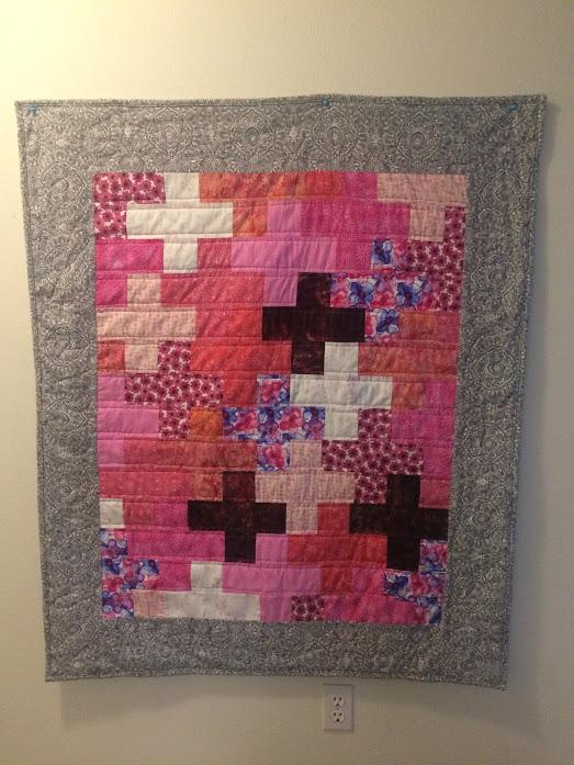 Cross quilt wedding gift r/quilting