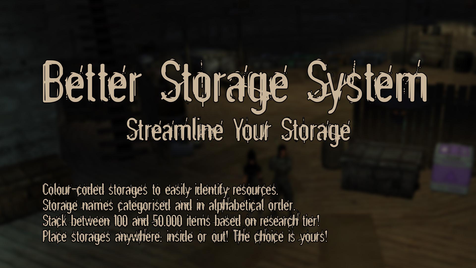 Better Storage System Now With Customisable Patches! r/Kenshi