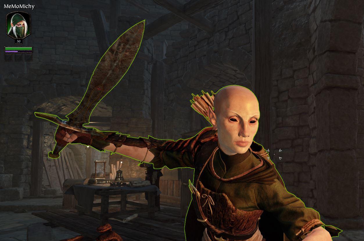 Kerillian without the mask Vermintide