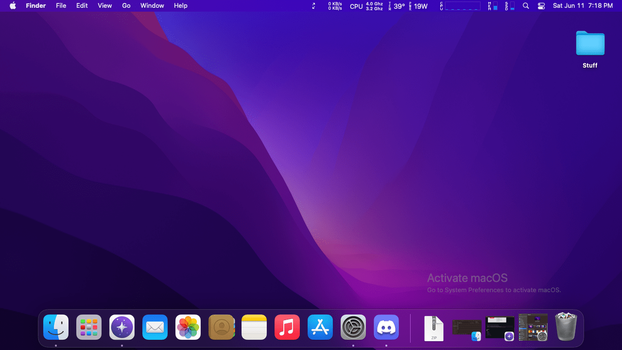 In some alternative universe MacOS