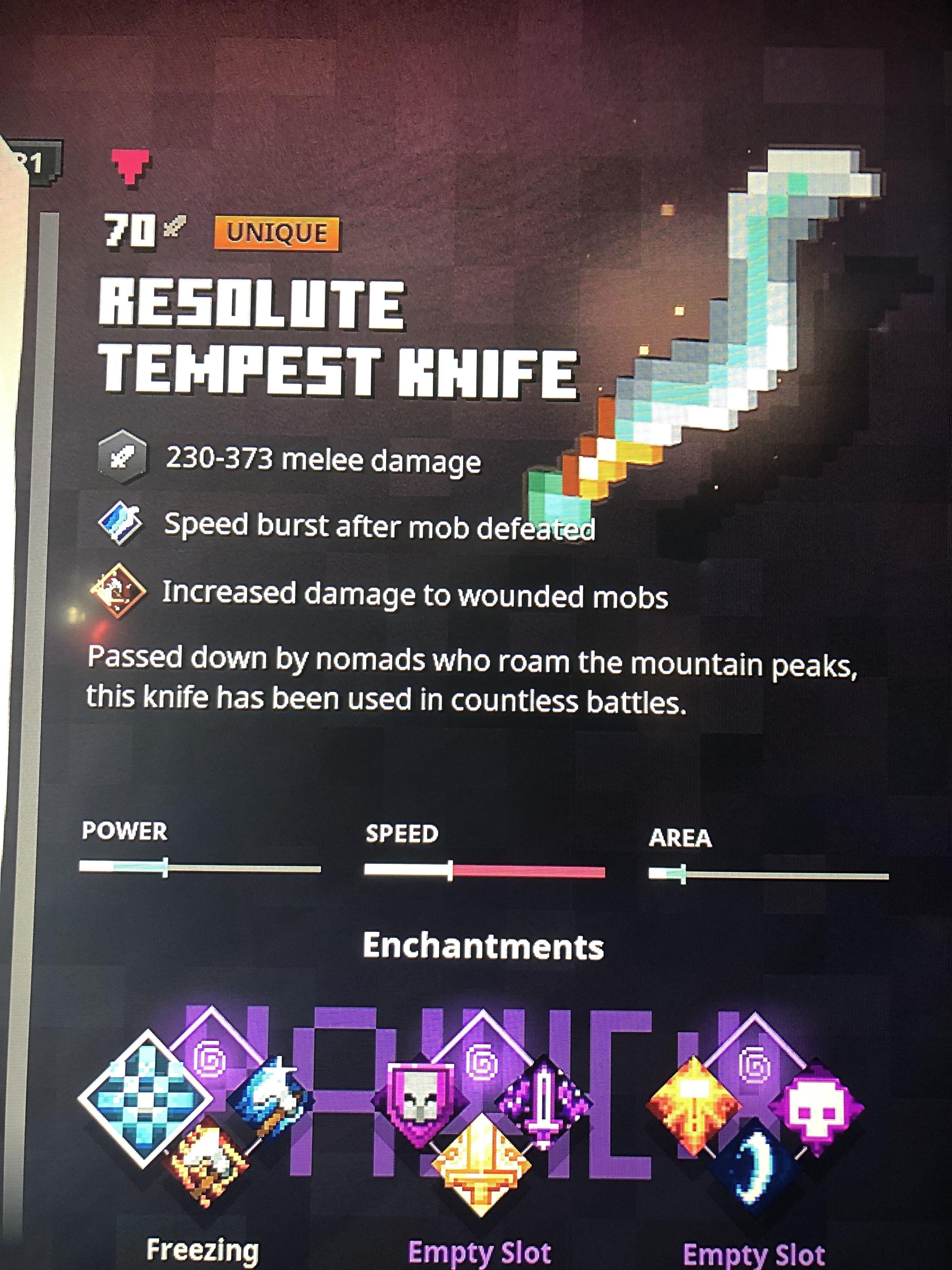 What enchants should I put on this? r/MinecraftDungeons