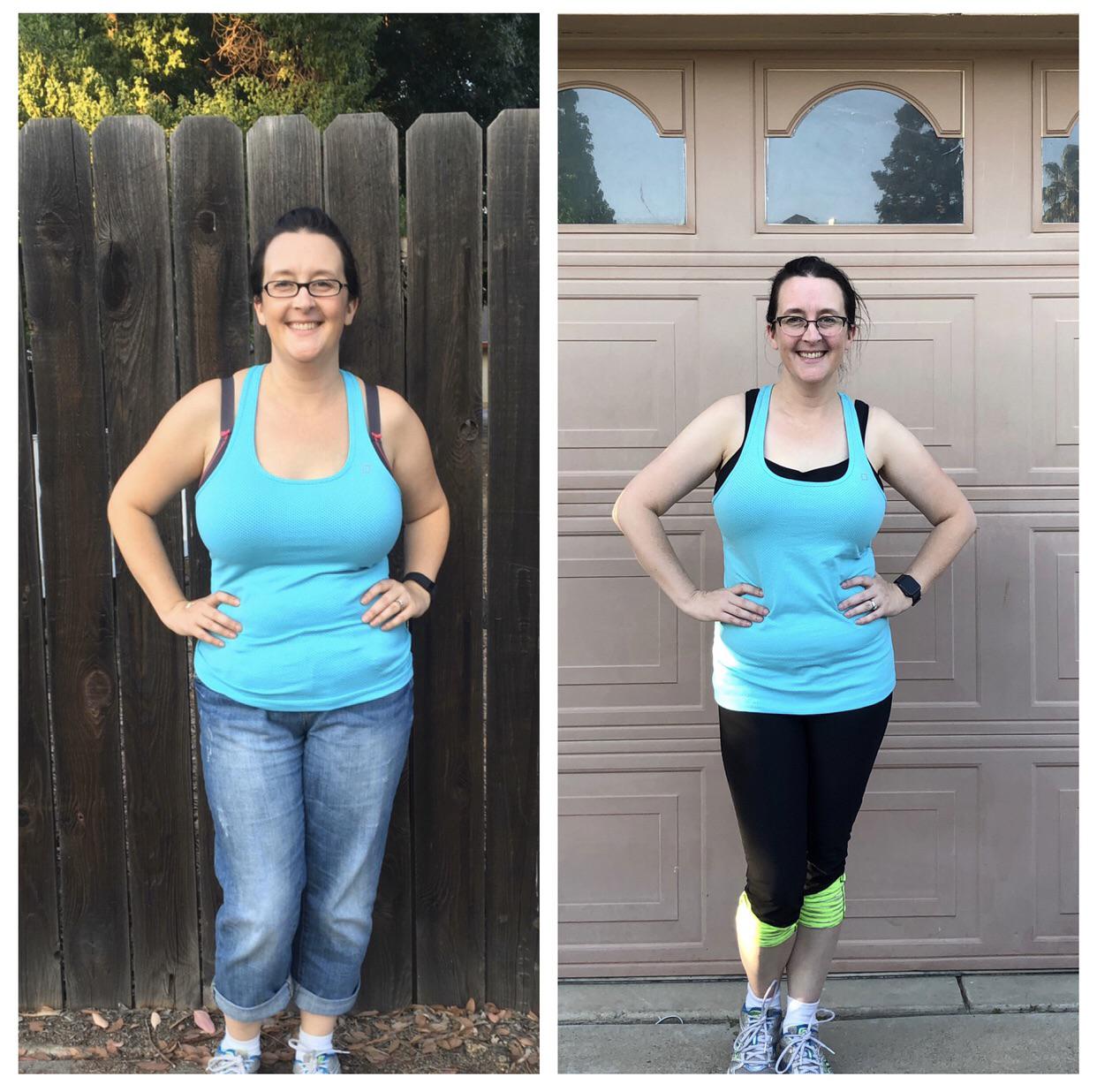 F/41/5’3” [149 lbs > 130 lbs = 19lbs] 6 more lbs and I’ll weigh less