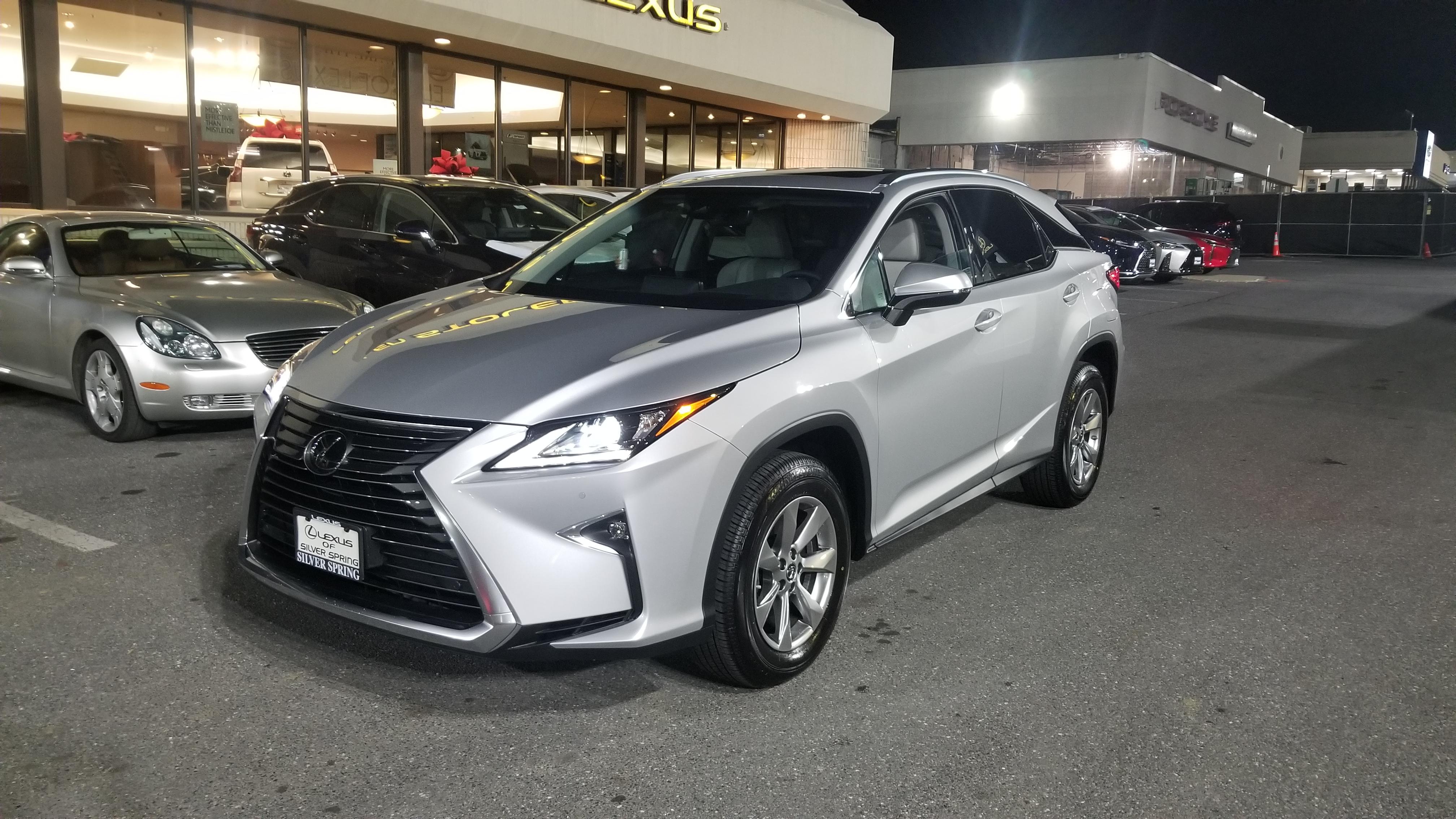 My new Lexus RX350 with the sunroof in atomic silver! r/Lexus