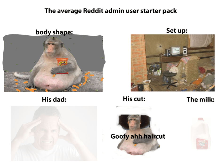 Reddit mod starter pack r/starterpacks