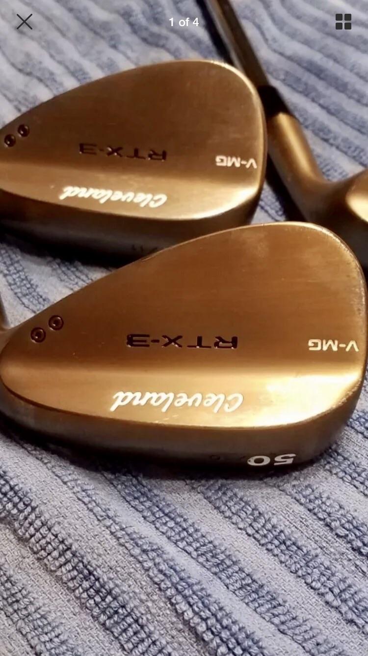 Just bought these wedges on a whim to continue my upgrade. What's